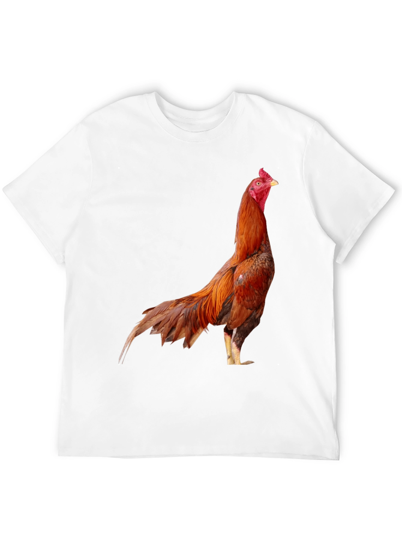 Rooster Graphic Tee - Cool Chicken T-Shirt