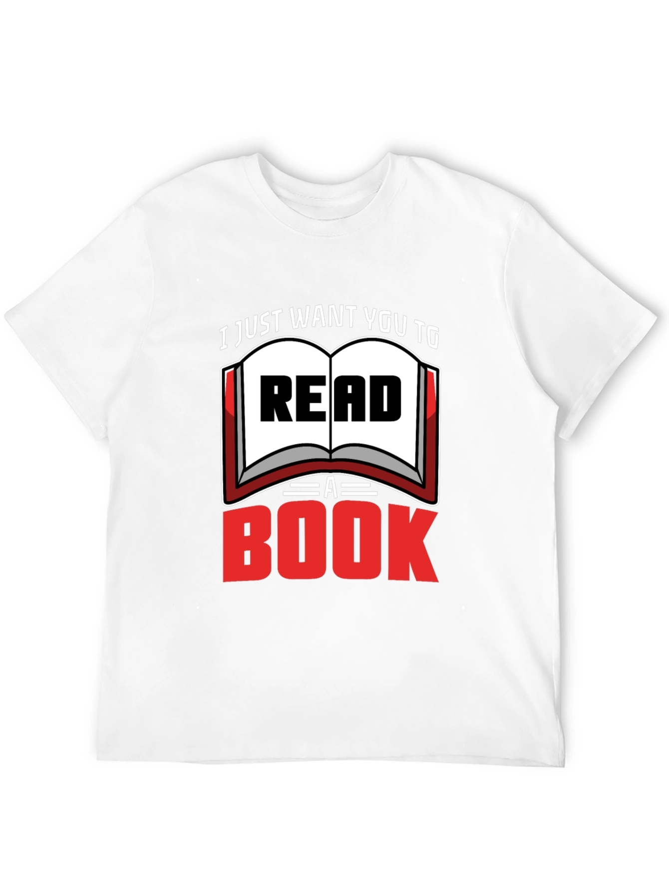 Read a Book Graphic T-Shirt