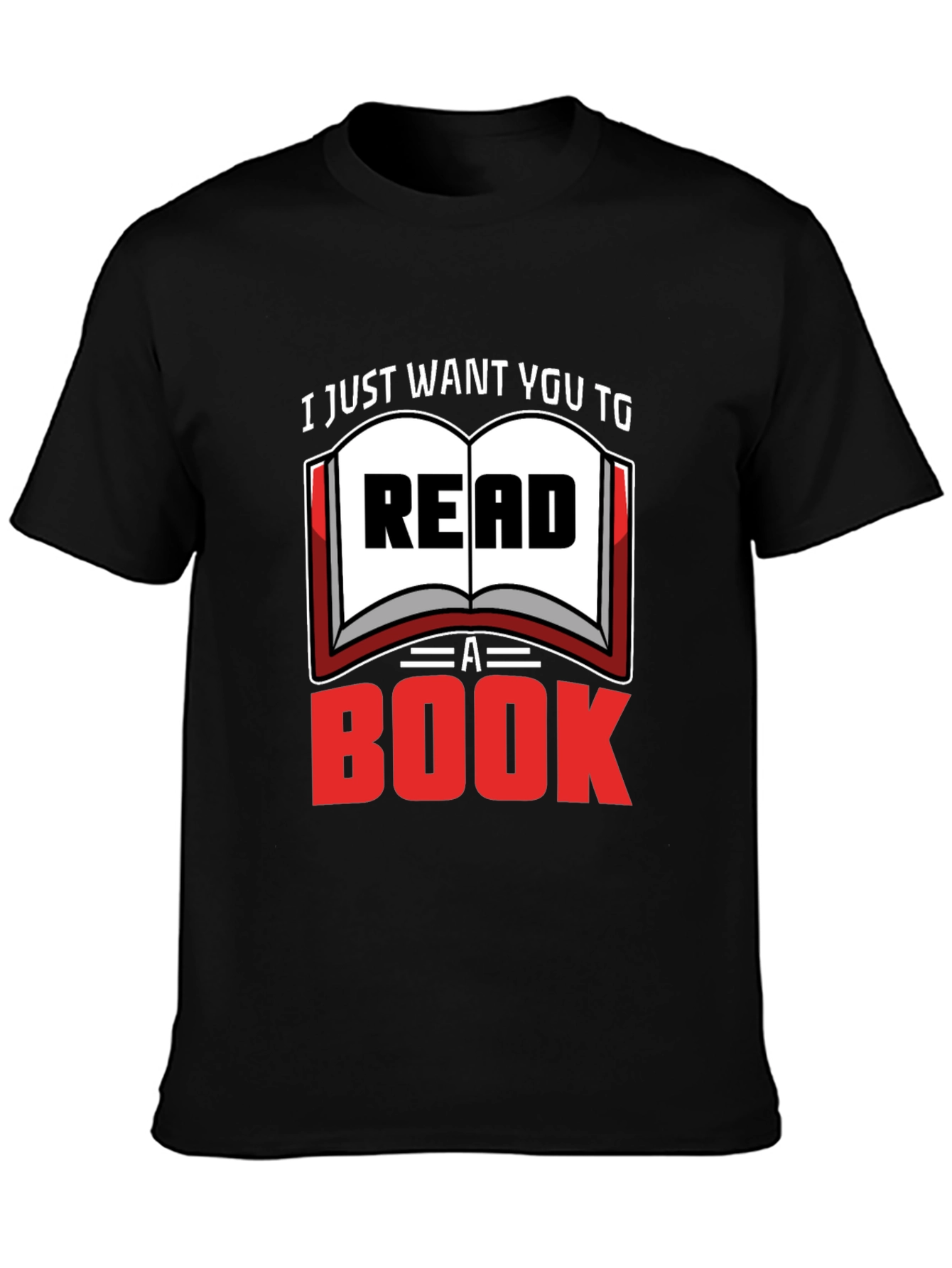 Read a Book Graphic T-Shirt