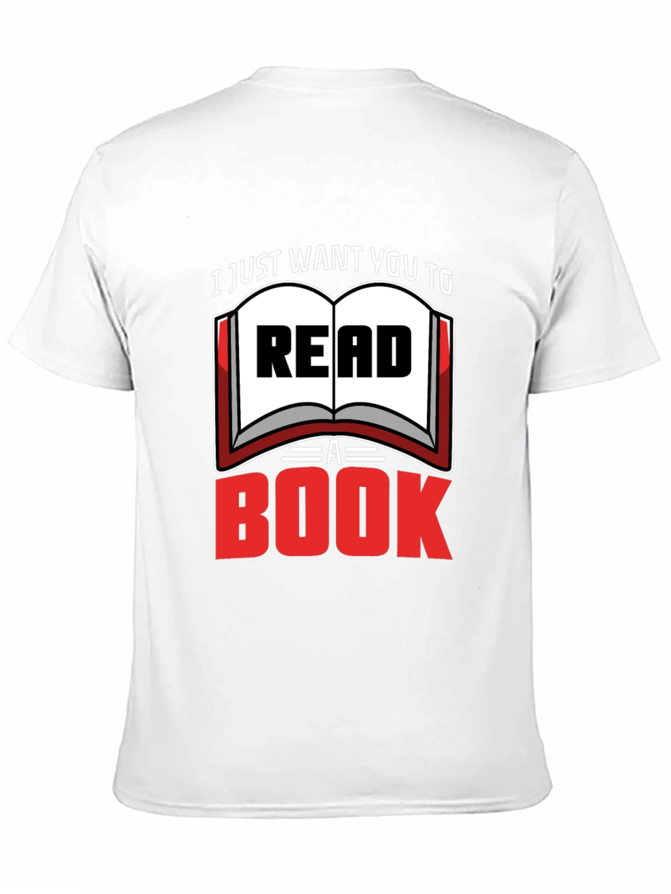 Read a Book Graphic T-Shirt