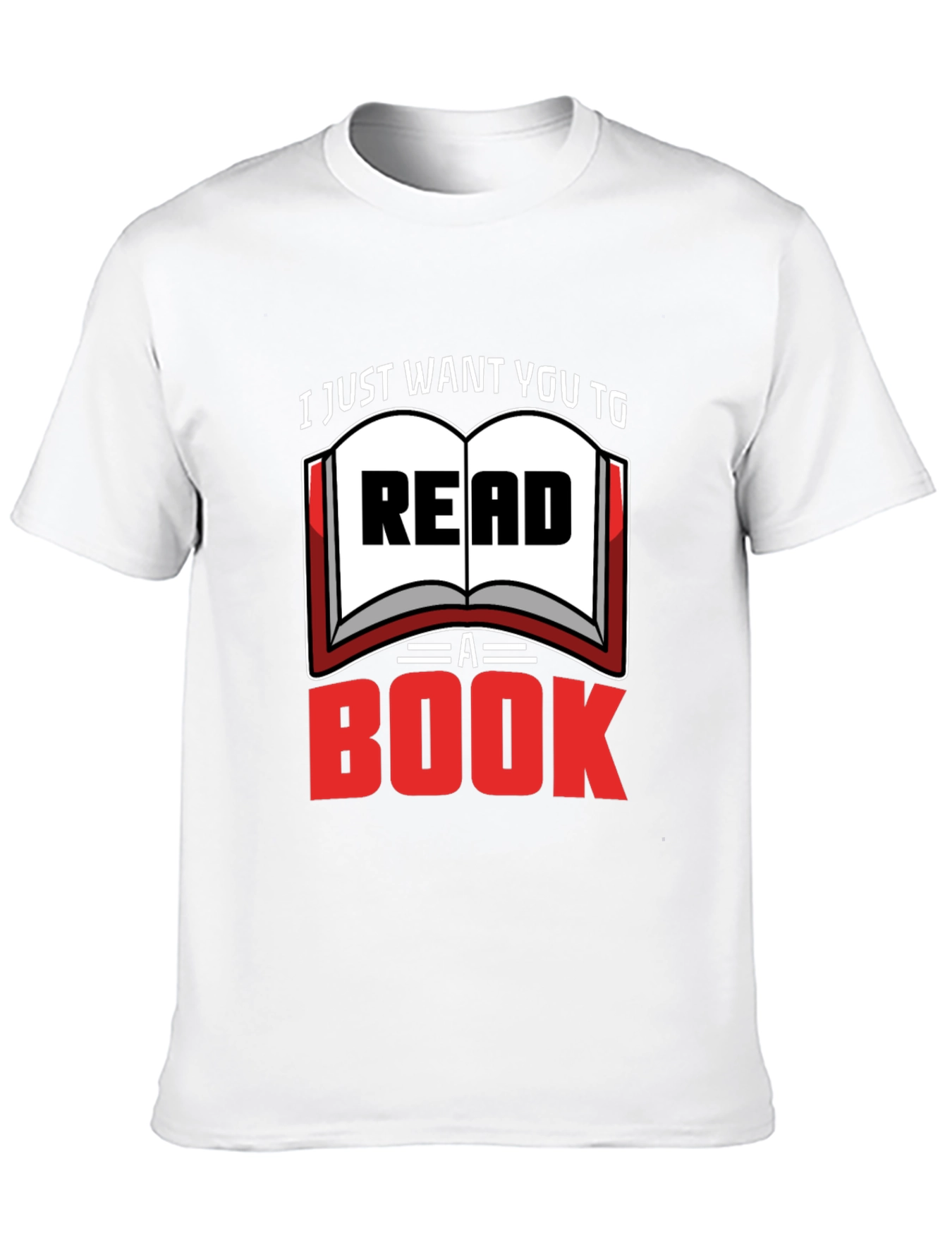 Read a Book Graphic T-Shirt