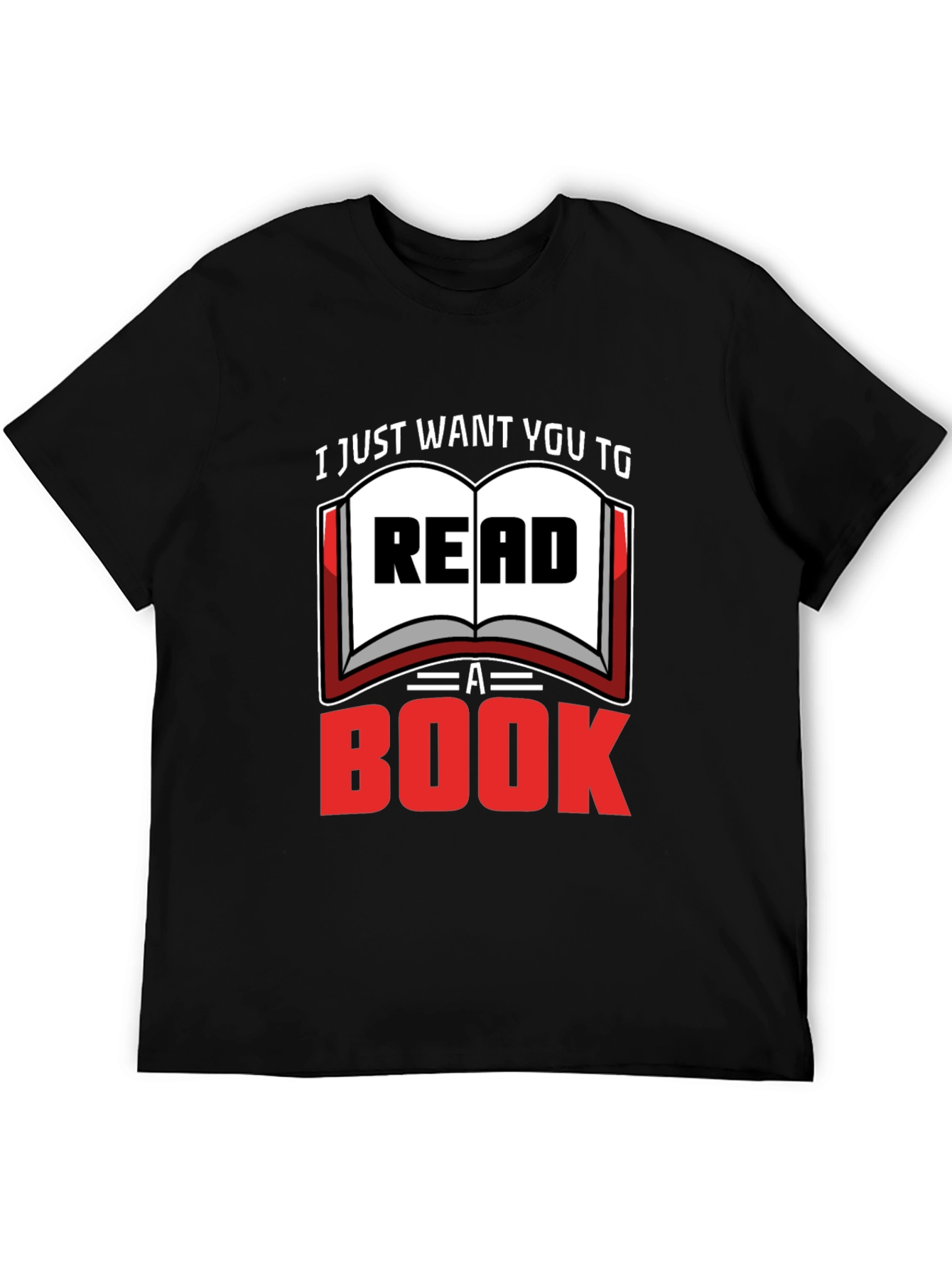Read a Book Graphic T-Shirt