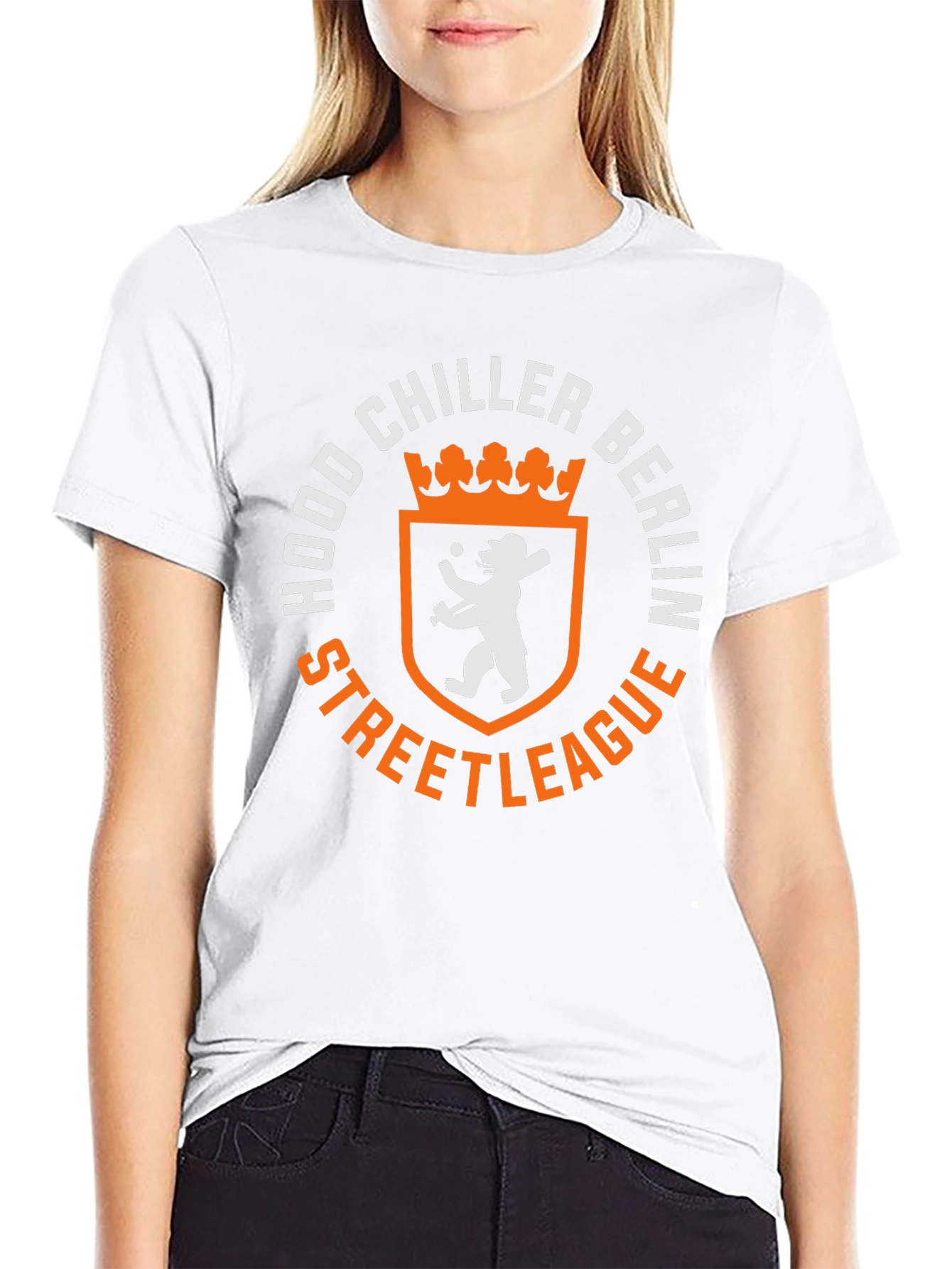 Hood Chiller Berlin Streetleague Black T-Shirt