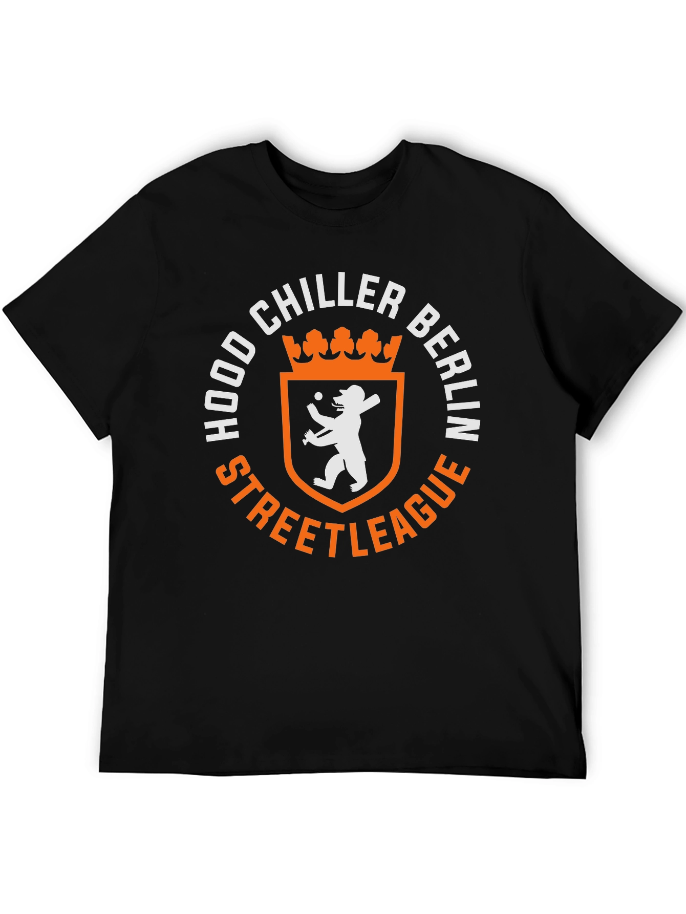 Hood Chiller Berlin Streetleague Black T-Shirt