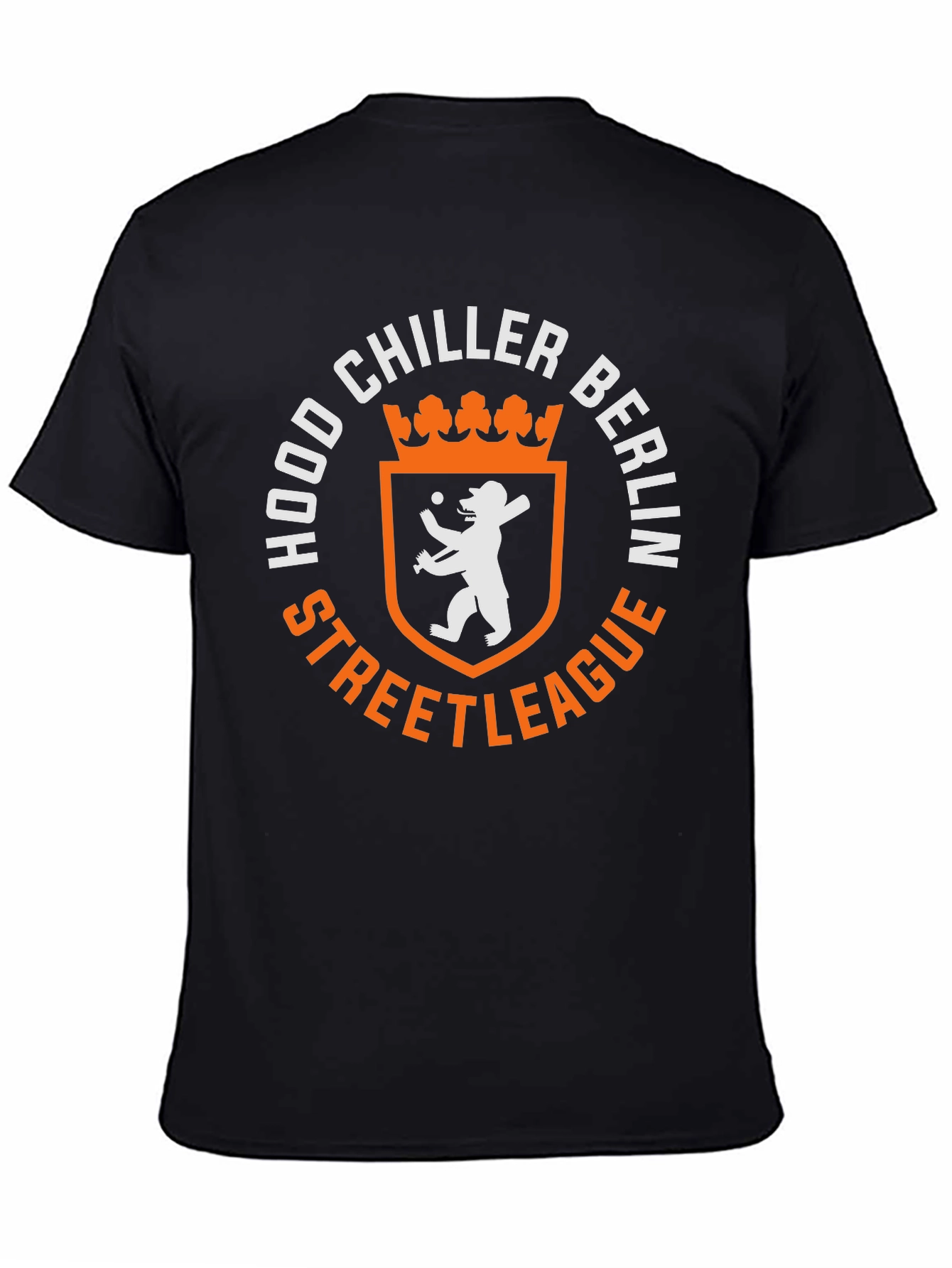 Hood Chiller Berlin Streetleague Black T-Shirt