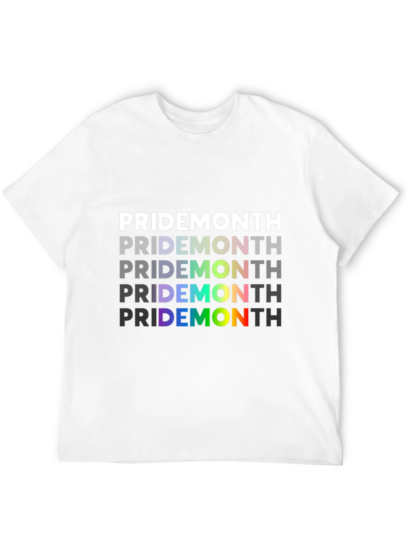 Pride Month Rainbow T-Shirt
