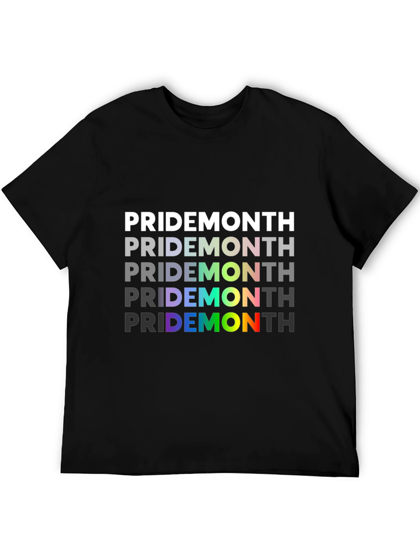 Pride Month Rainbow T-Shirt