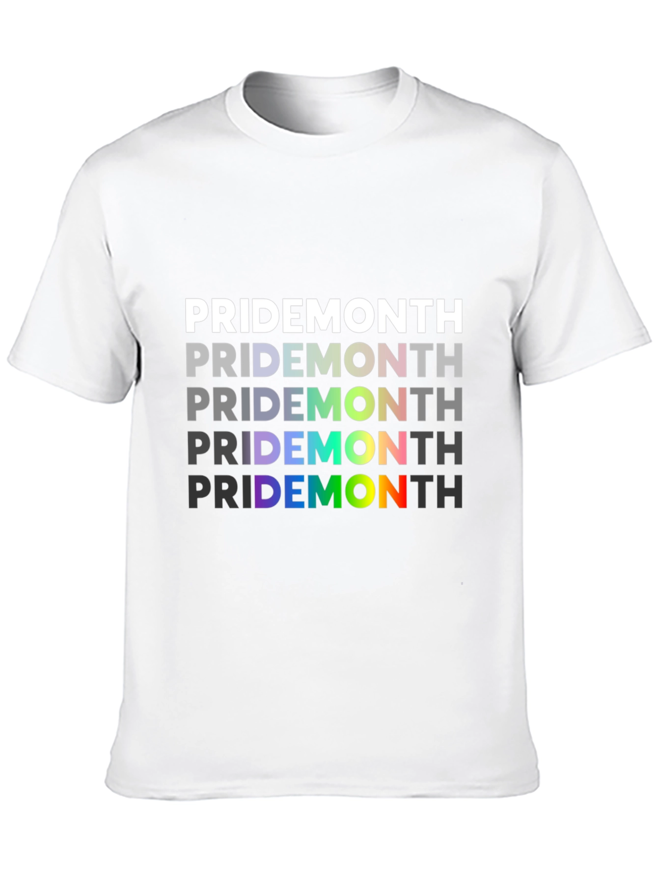 Pride Month Rainbow T-Shirt
