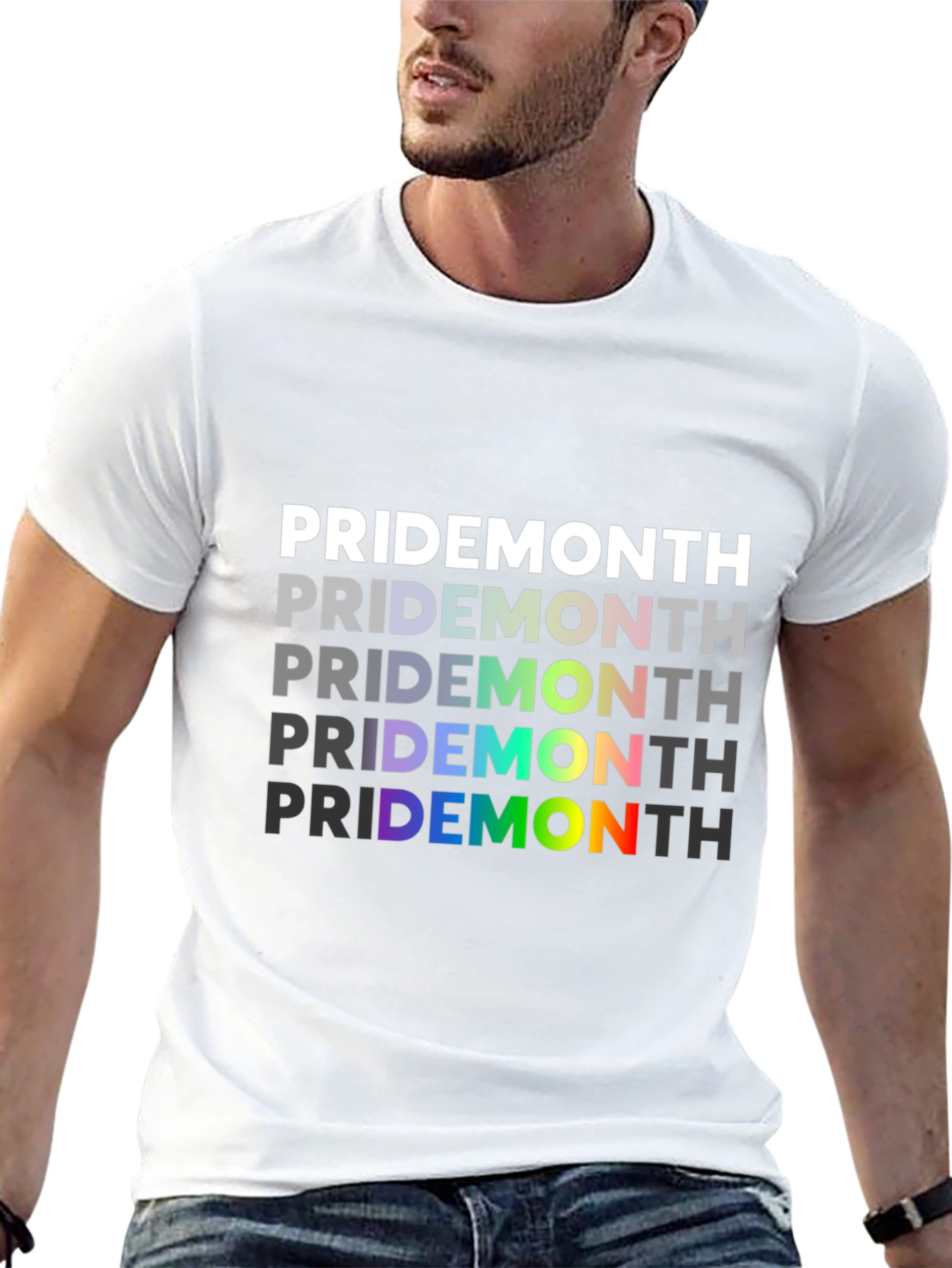 Pride Month Rainbow T-Shirt