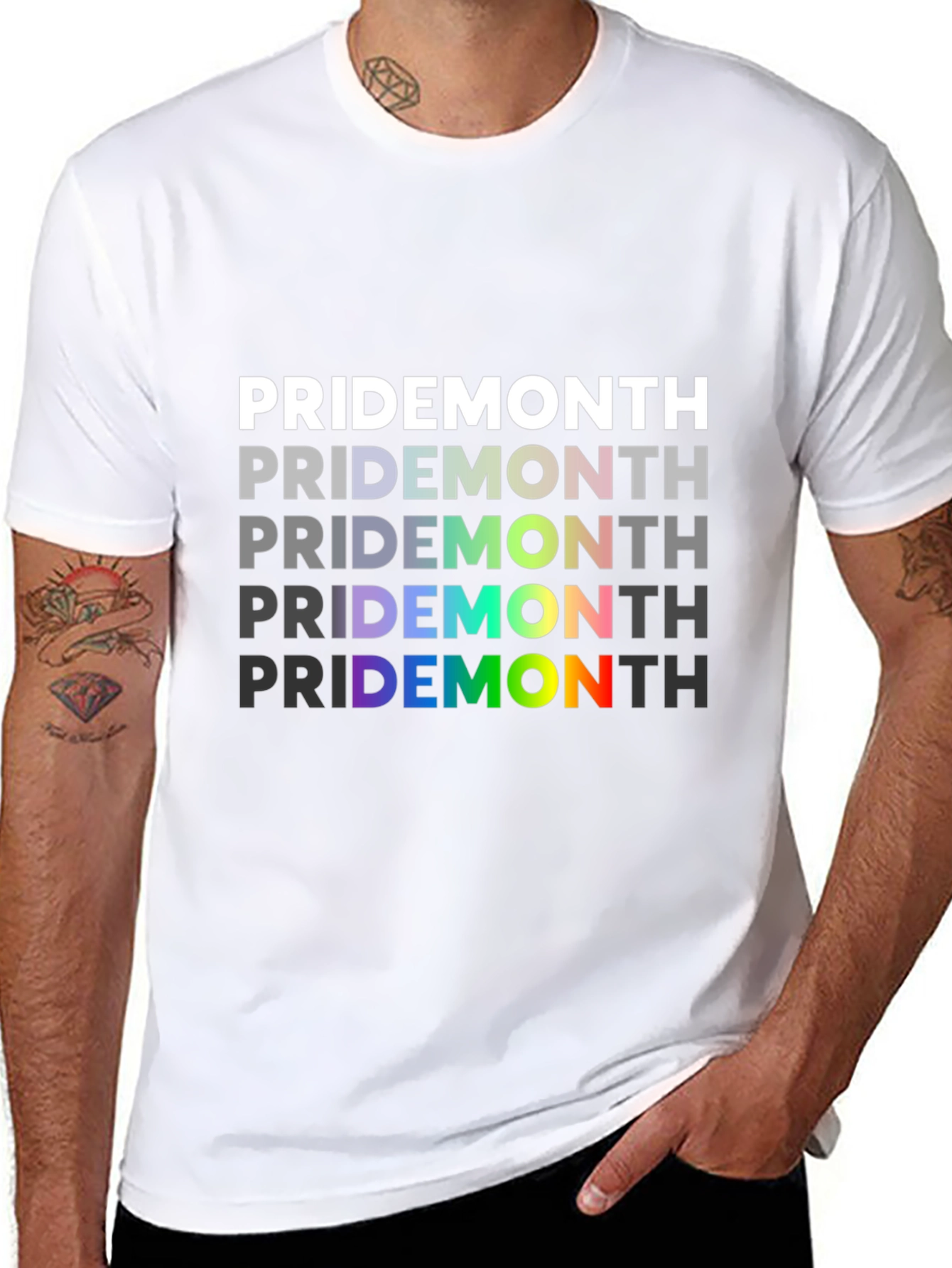 Pride Month Rainbow T-Shirt