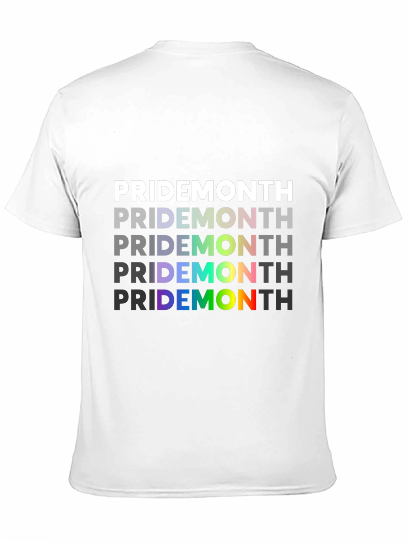 Pride Month Rainbow T-Shirt