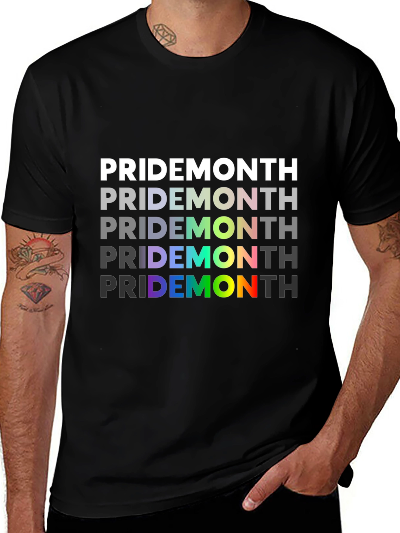 Pride Month Rainbow T-Shirt
