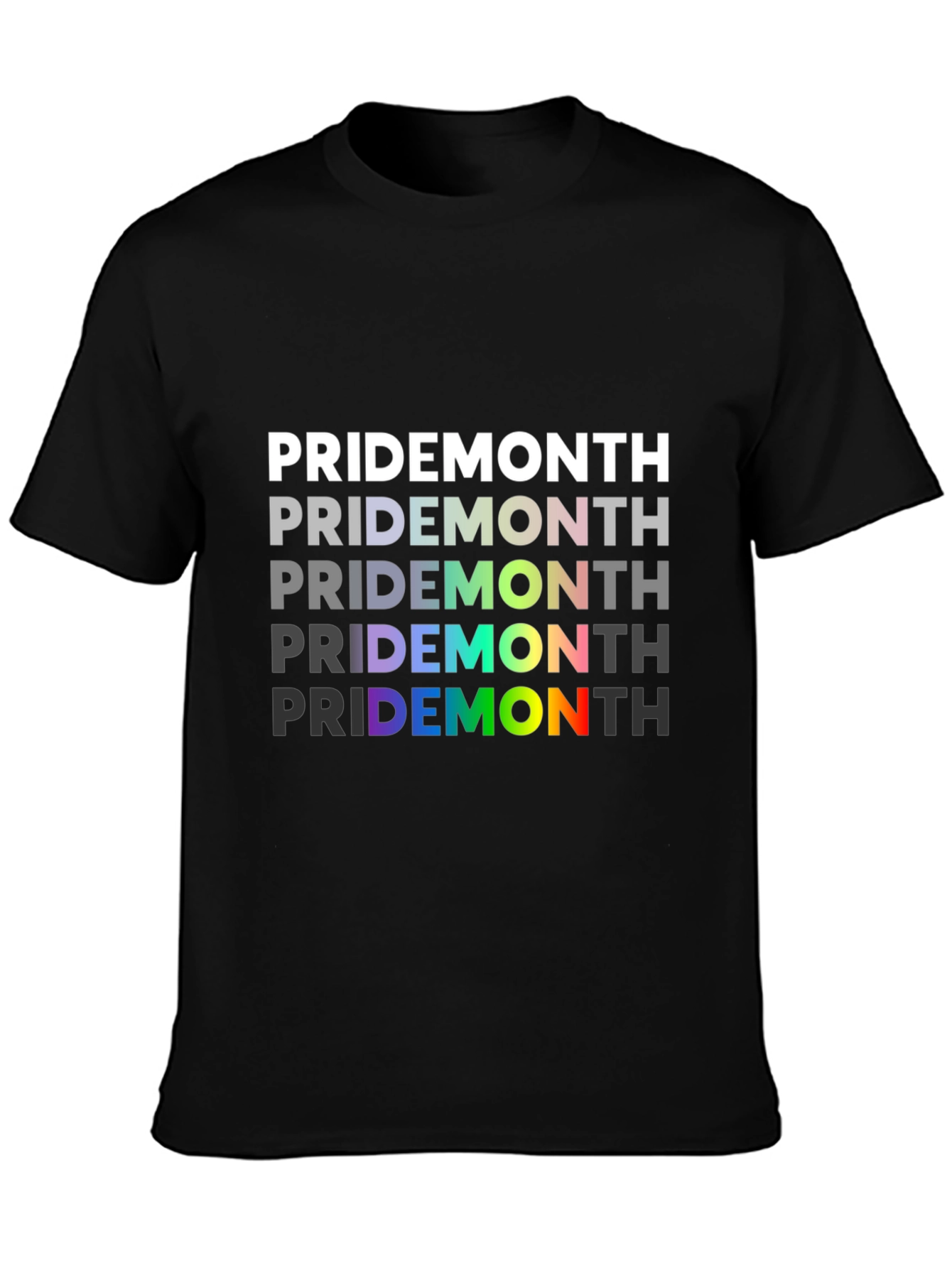 Pride Month Rainbow T-Shirt