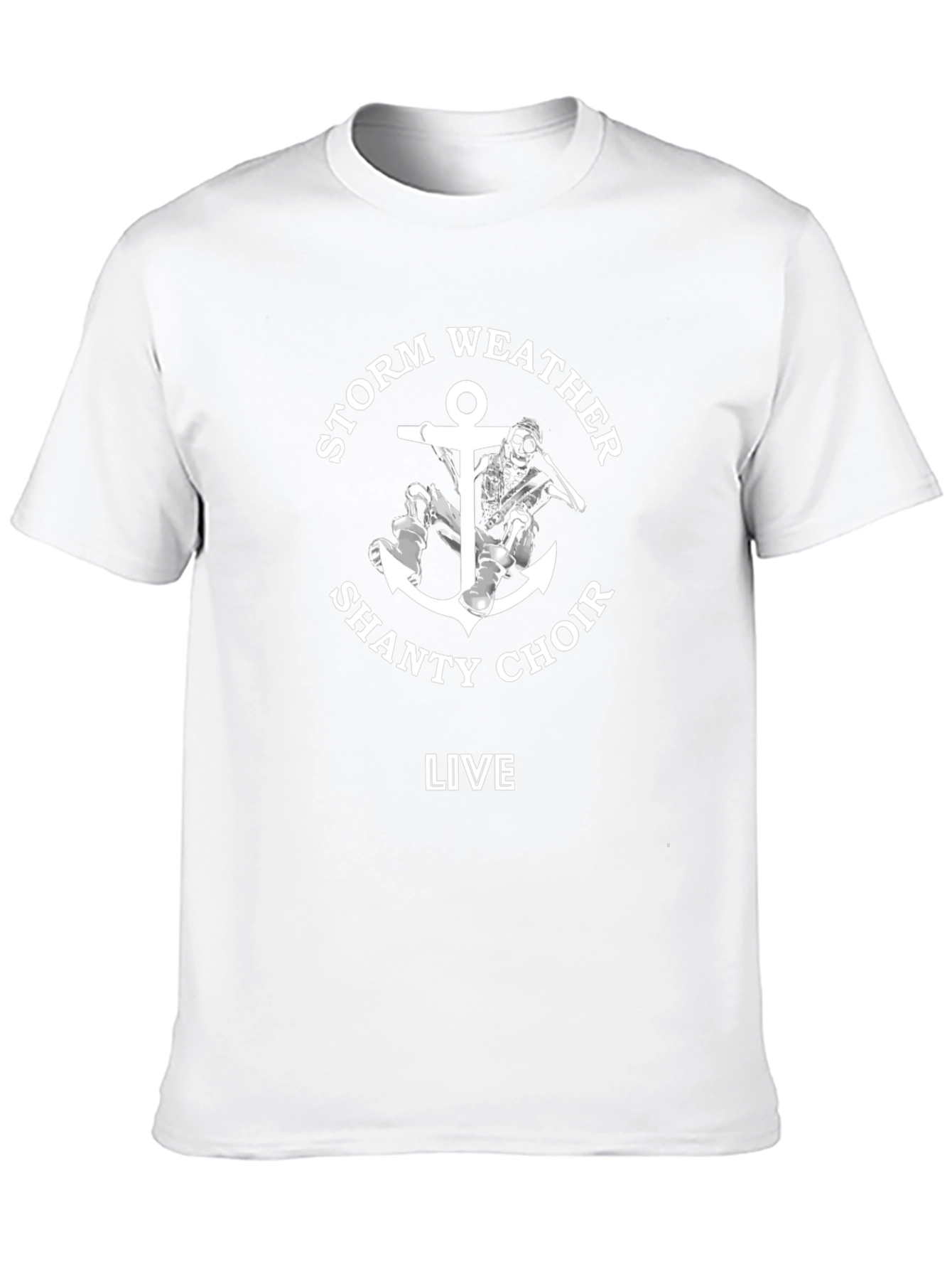 Storm Weather Shanty Choir Black T-Shirt
