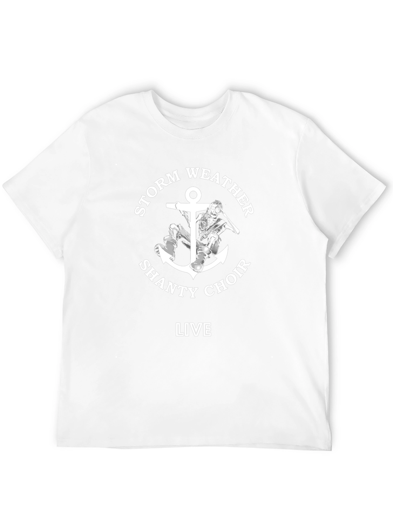 Storm Weather Shanty Choir Black T-Shirt