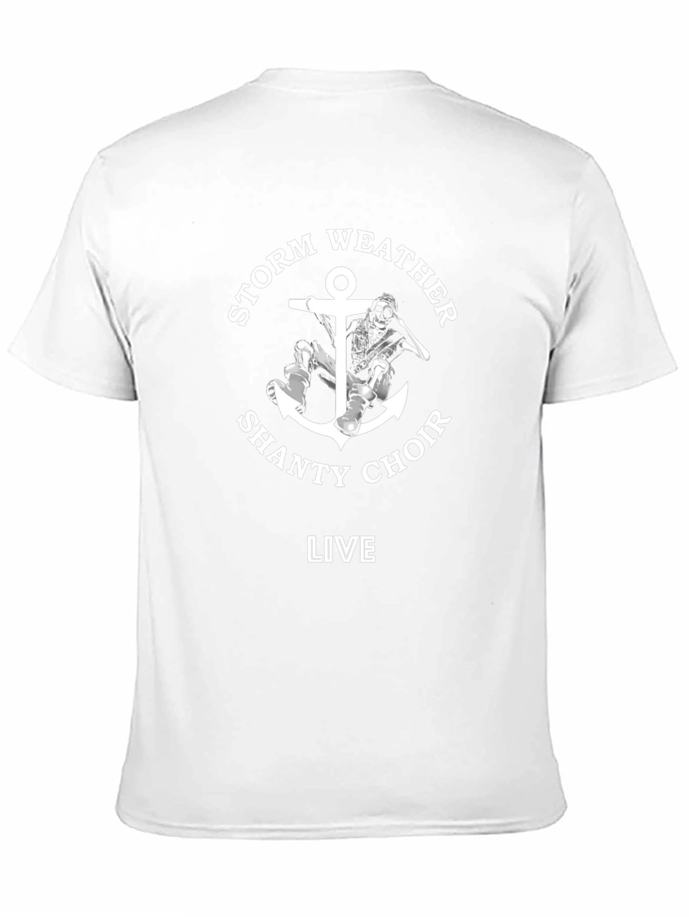 Storm Weather Shanty Choir Black T-Shirt