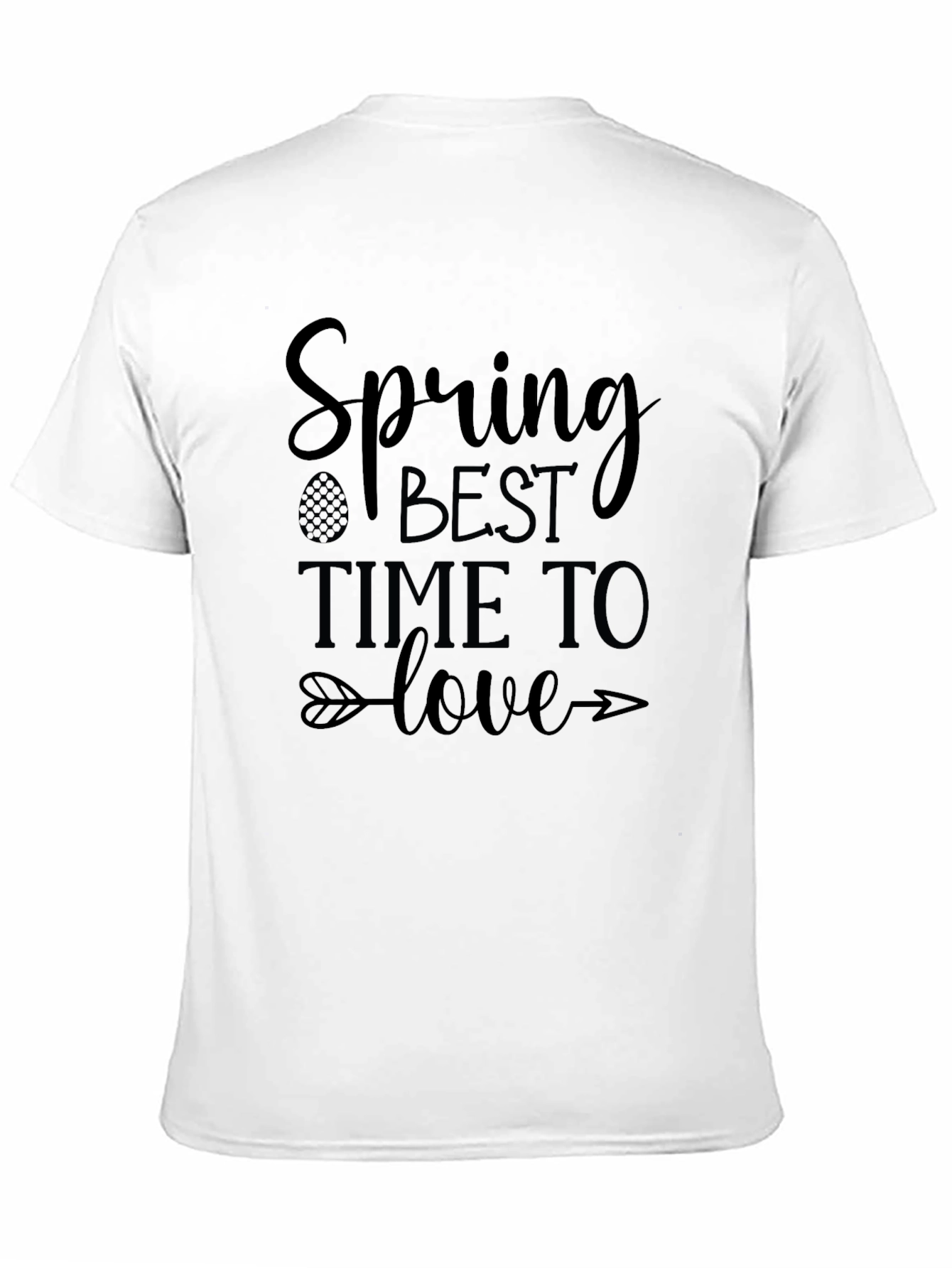 Spring is Best Time to Love Black T-Shirt