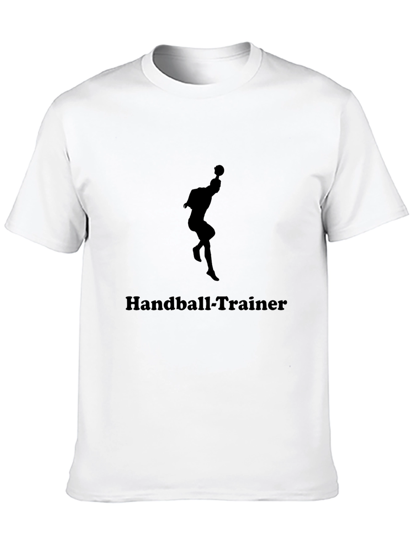 Handball Trainer T-Shirt - Black Graphic Tee