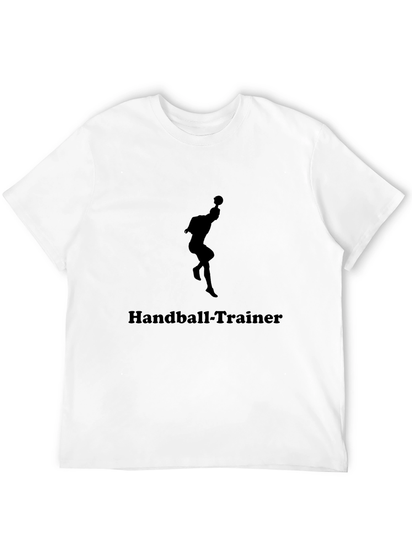 Handball Trainer T-Shirt - Black Graphic Tee