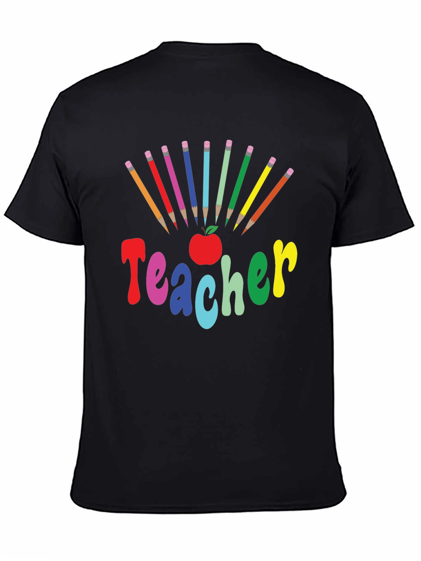 Teacher Colorful Graphic T-Shirt