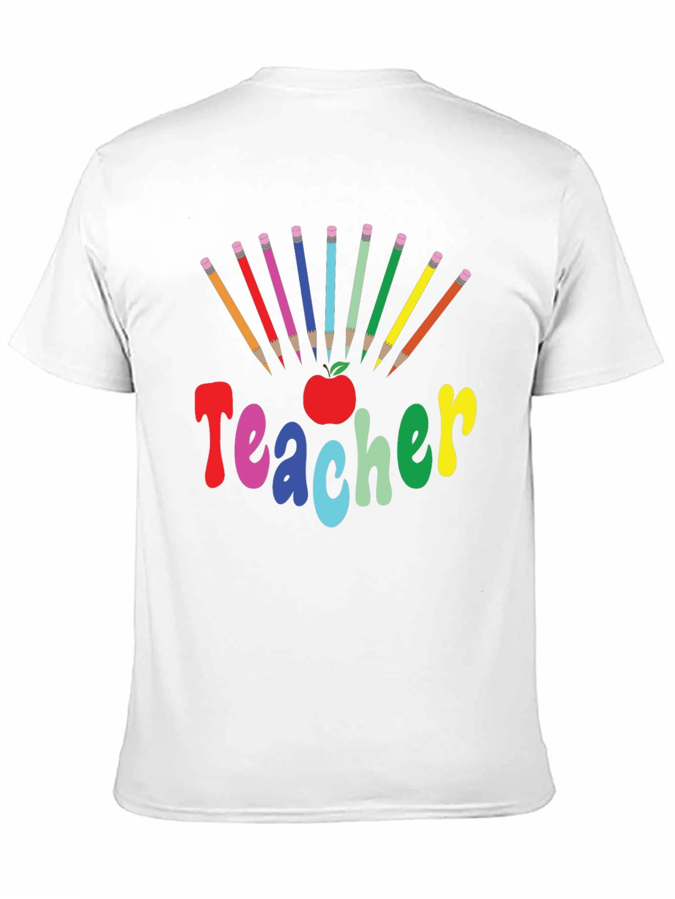 Teacher Colorful Graphic T-Shirt