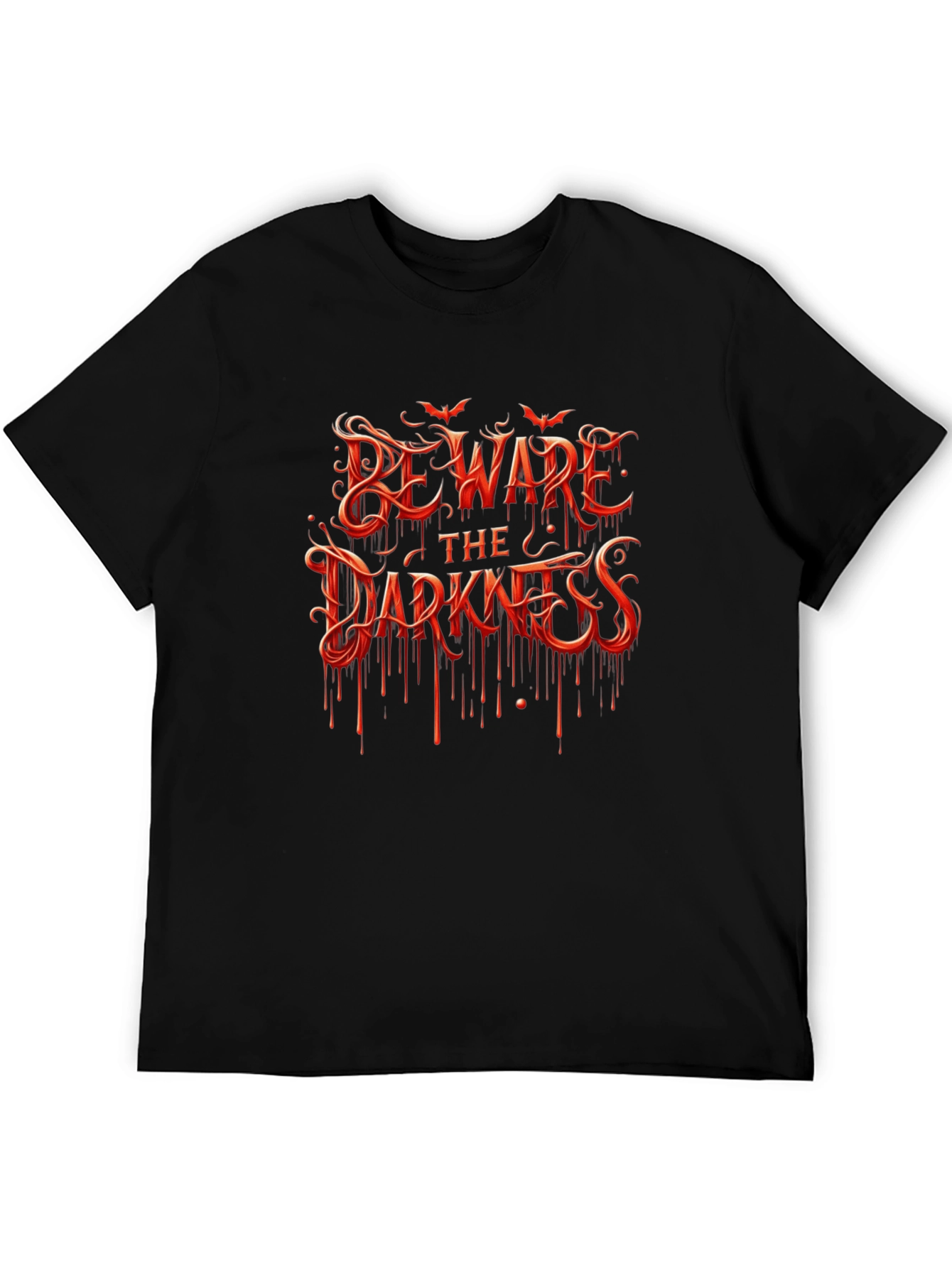 Beware the Darkness Graphic Tee - Halloween Style
