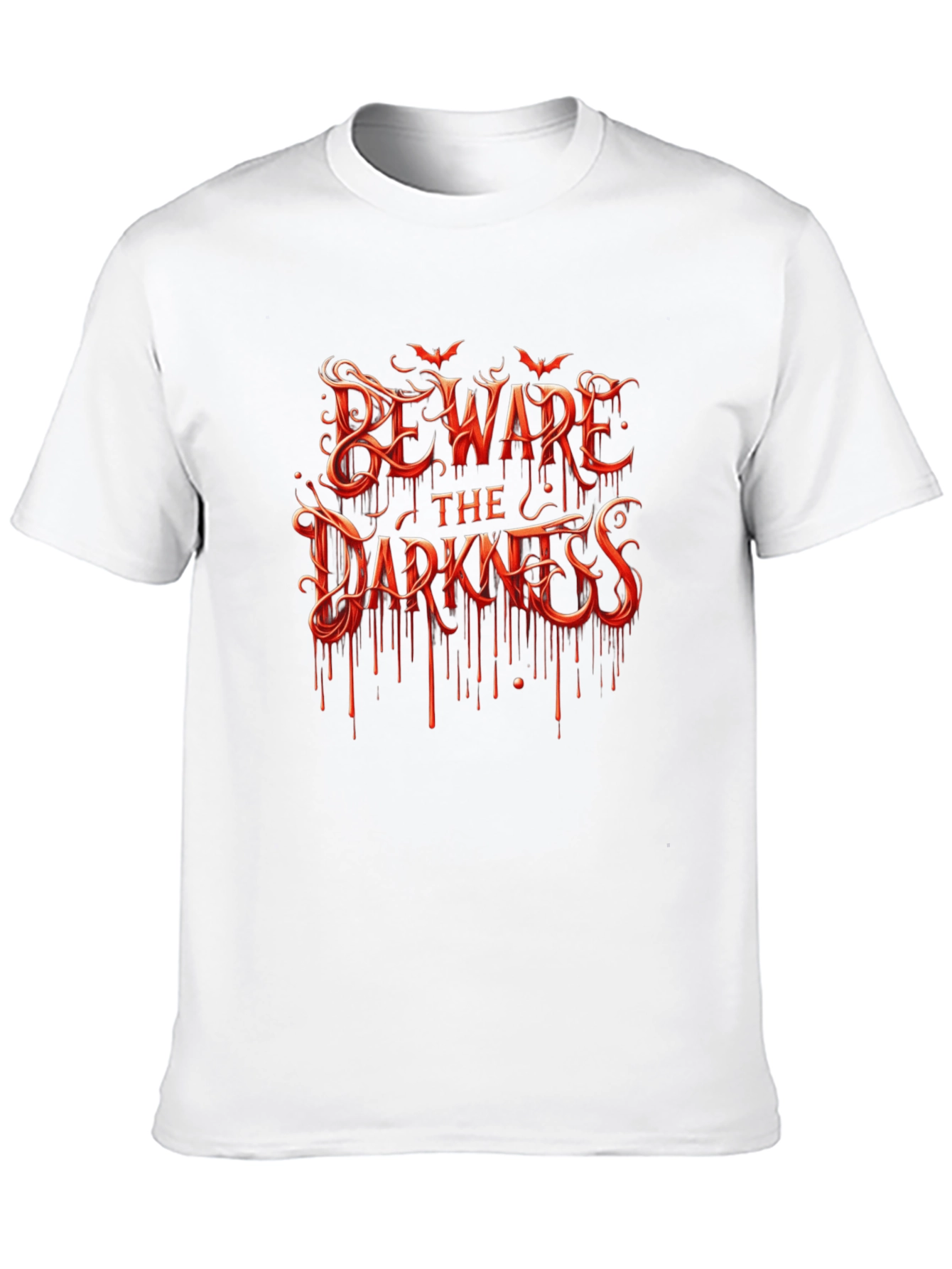 Beware the Darkness Graphic Tee - Halloween Style
