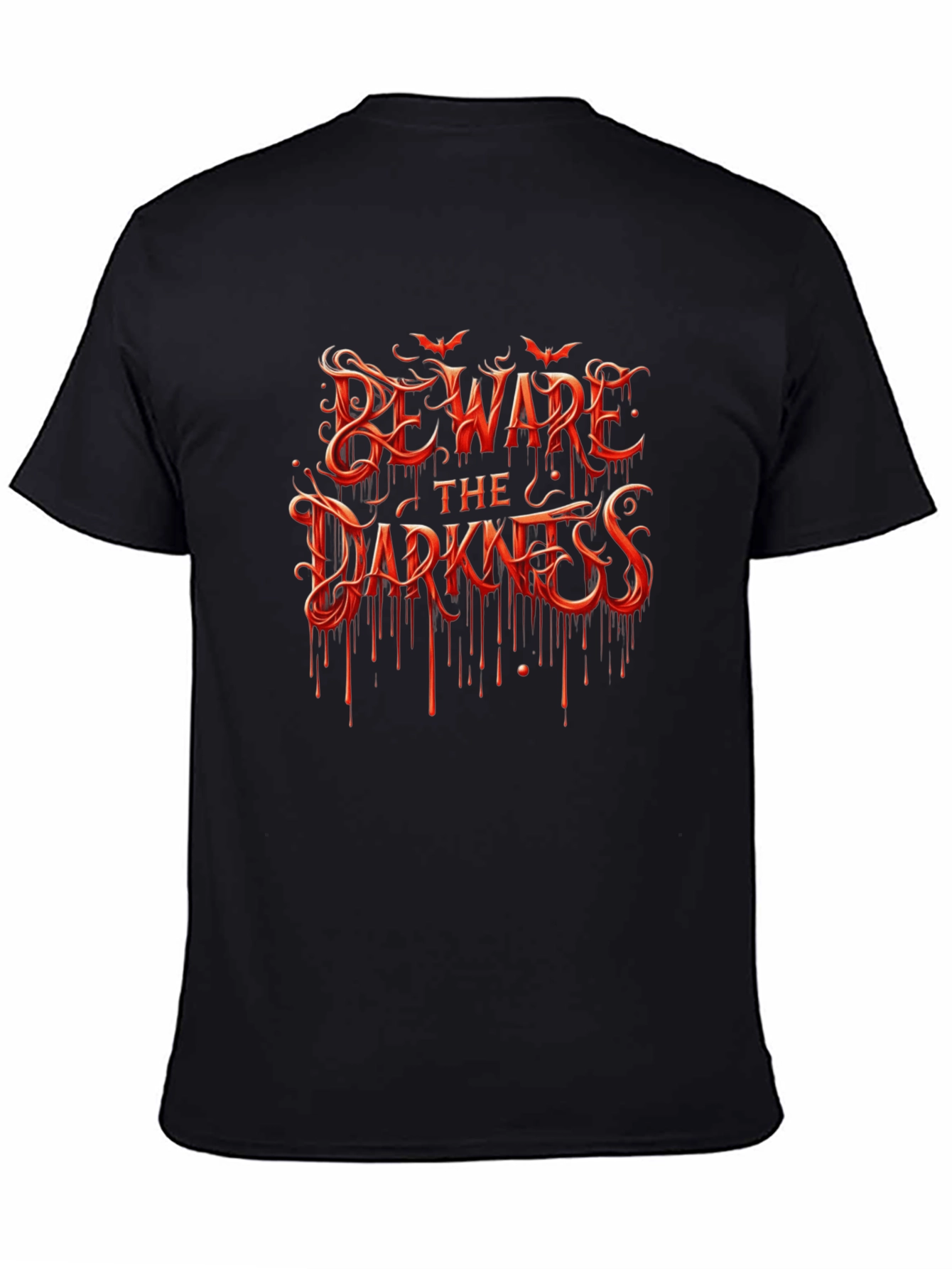 Beware the Darkness Graphic Tee - Halloween Style