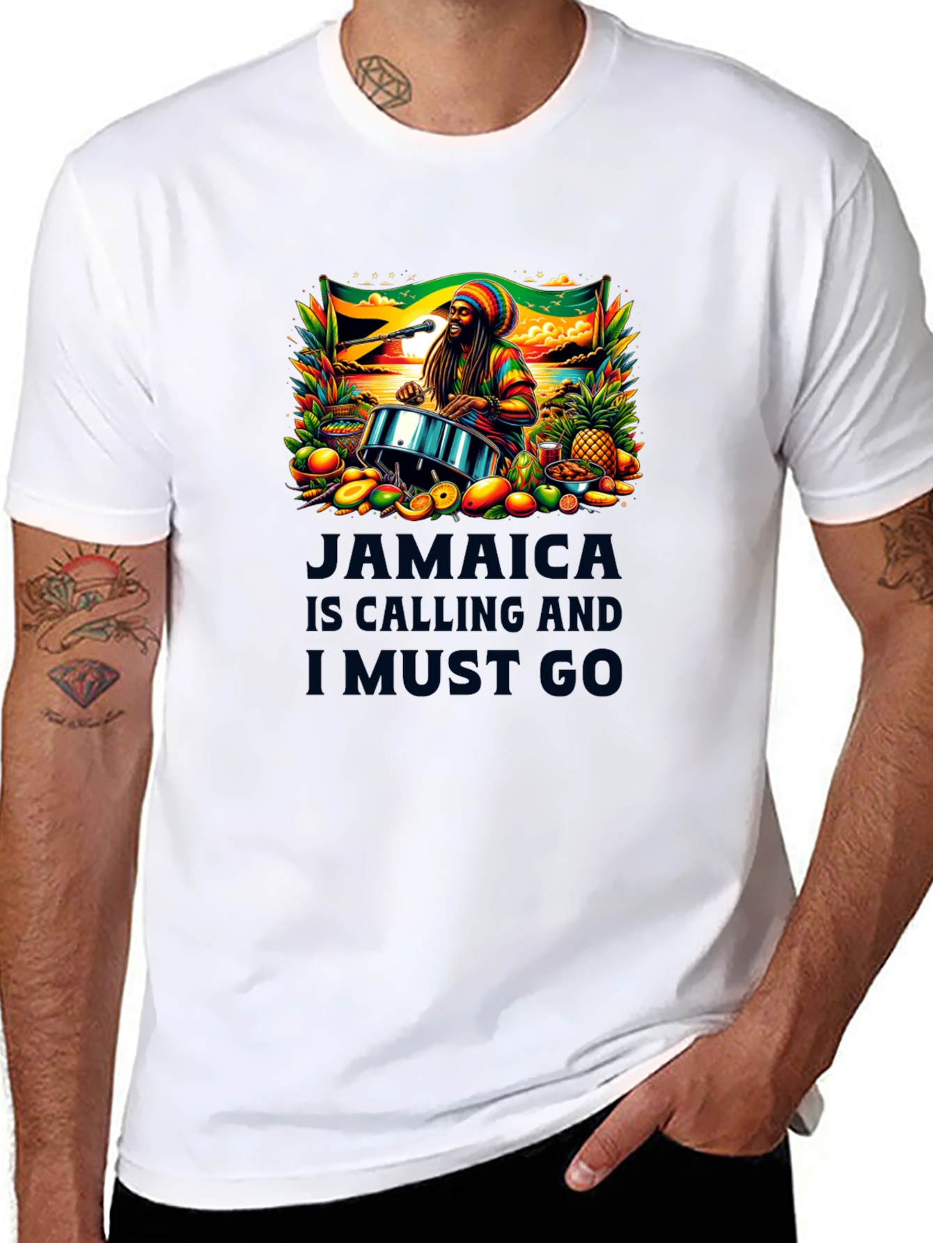 Jamaica Calling Graphic T-Shirt
