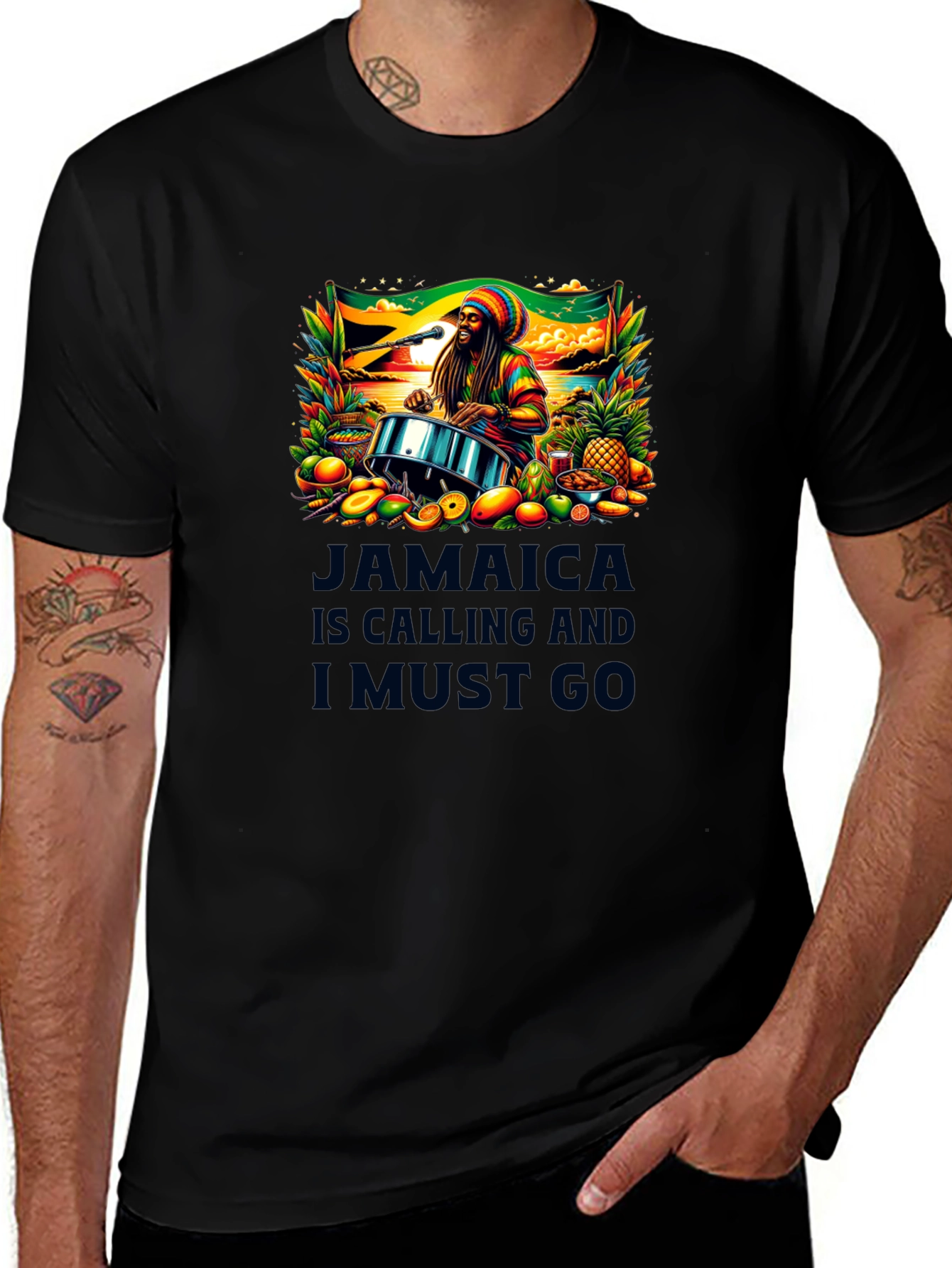 Jamaica Calling Graphic T-Shirt