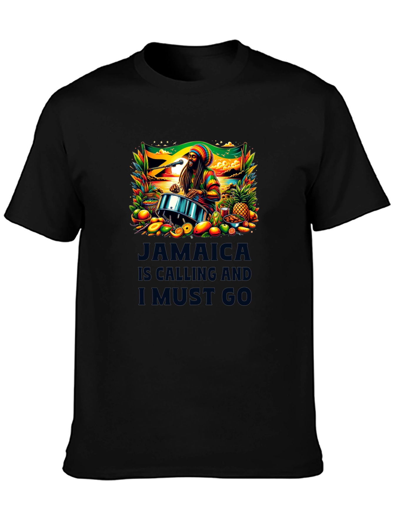 Jamaica Calling Graphic T-Shirt