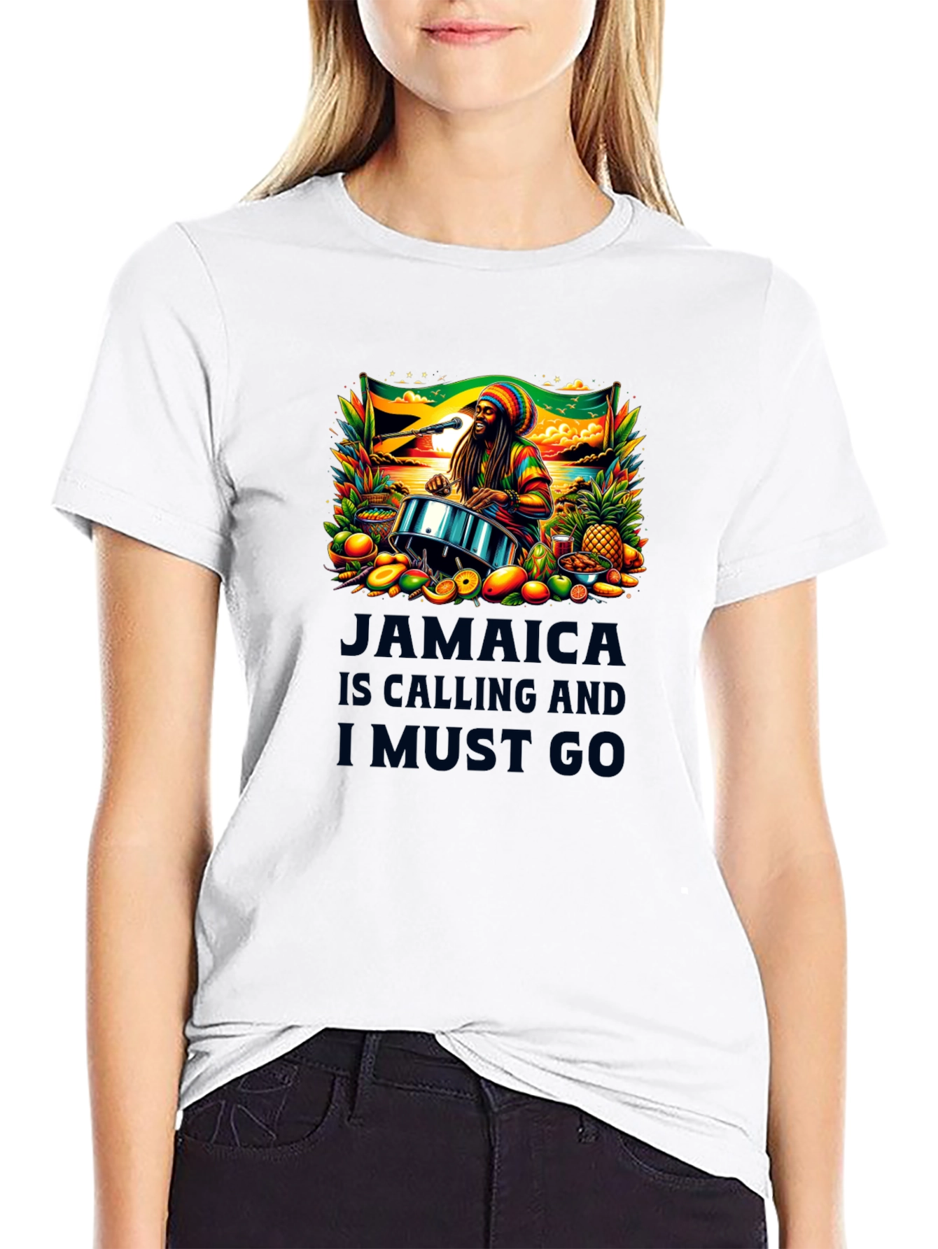 Jamaica Calling Graphic T-Shirt