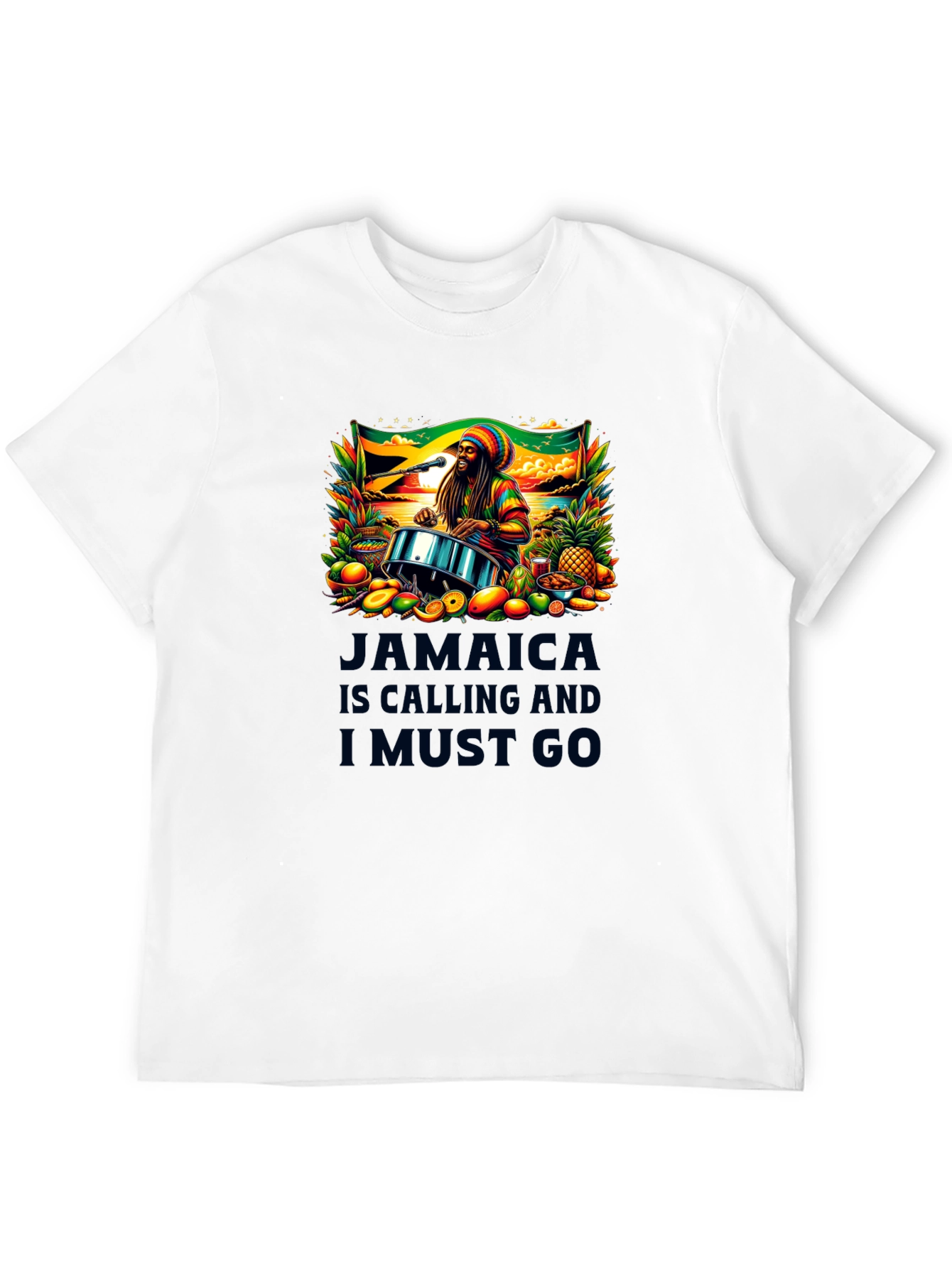 Jamaica Calling Graphic T-Shirt