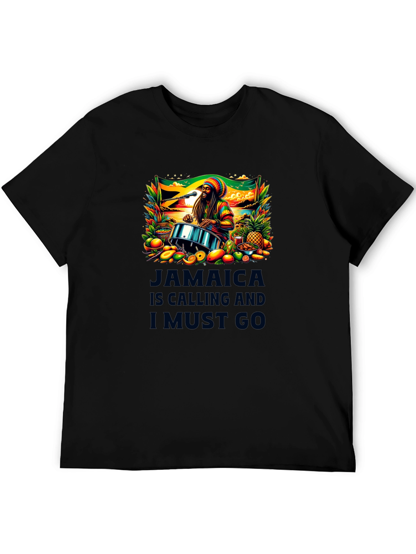 Jamaica Calling Graphic T-Shirt