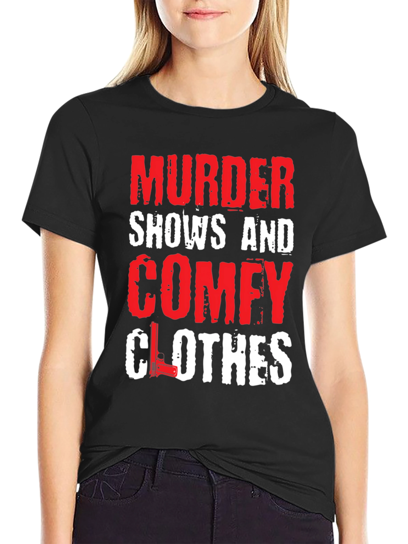 Murder Shows & Comfy Clothes Graphic Tee
