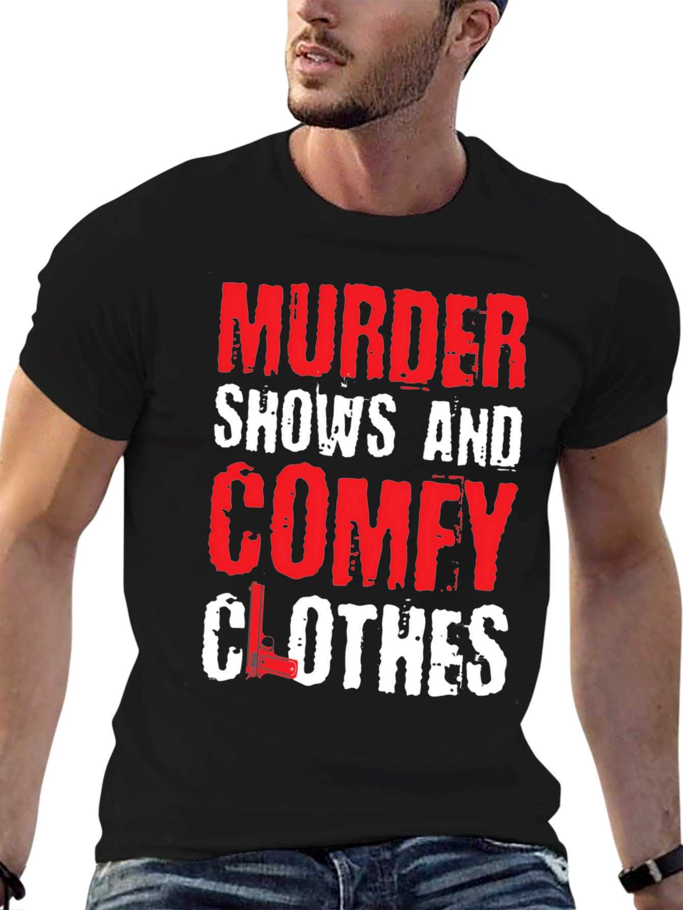 Murder Shows & Comfy Clothes Graphic Tee