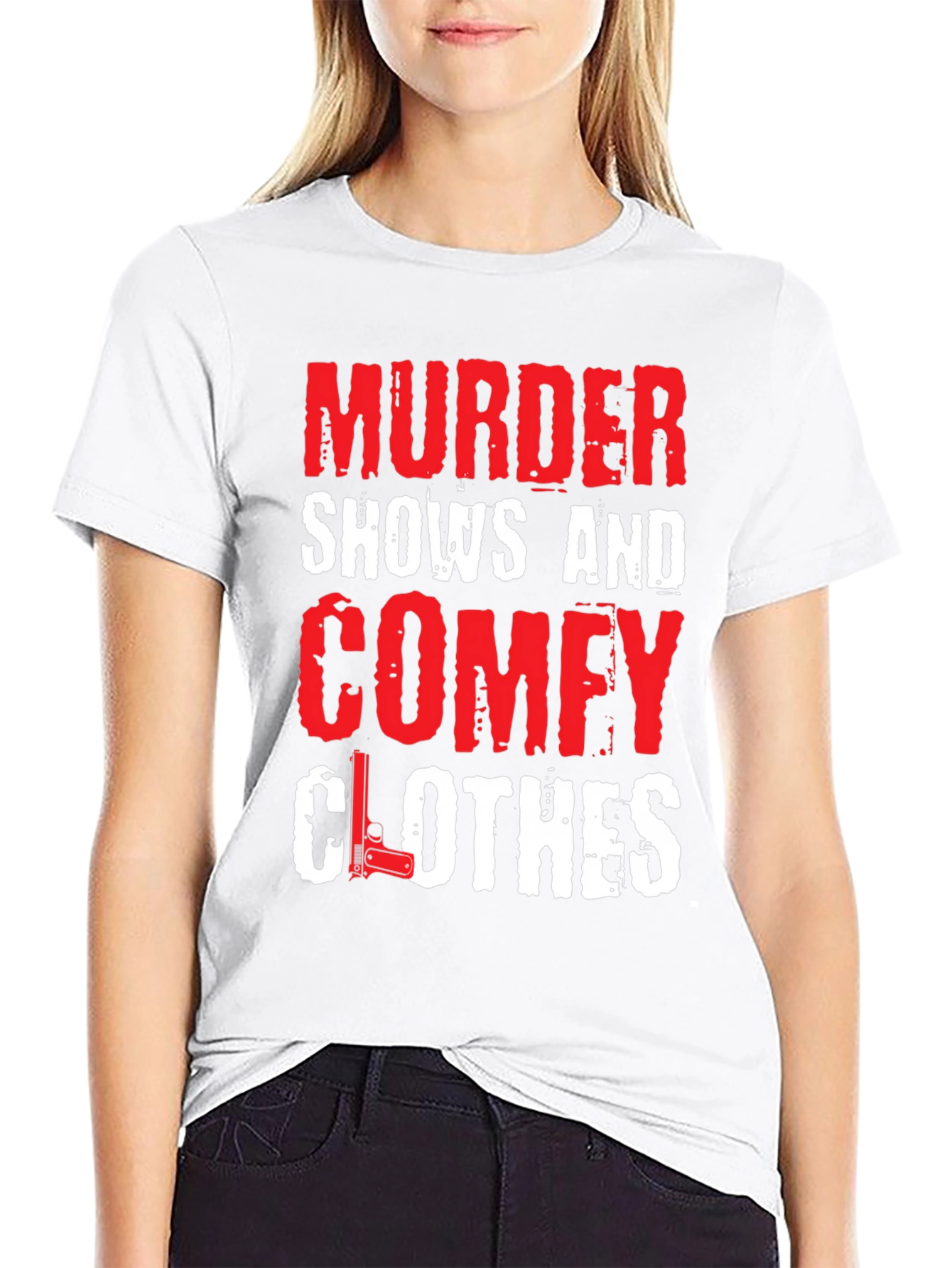 Murder Shows & Comfy Clothes Graphic Tee