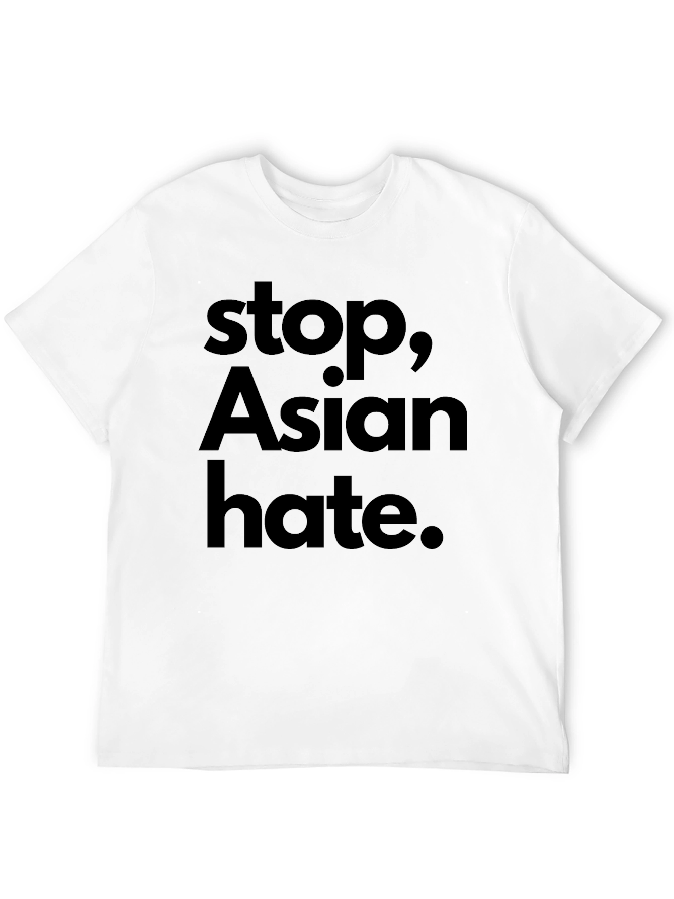 Stop Asian Hate T-Shirt - Black Activism Tee