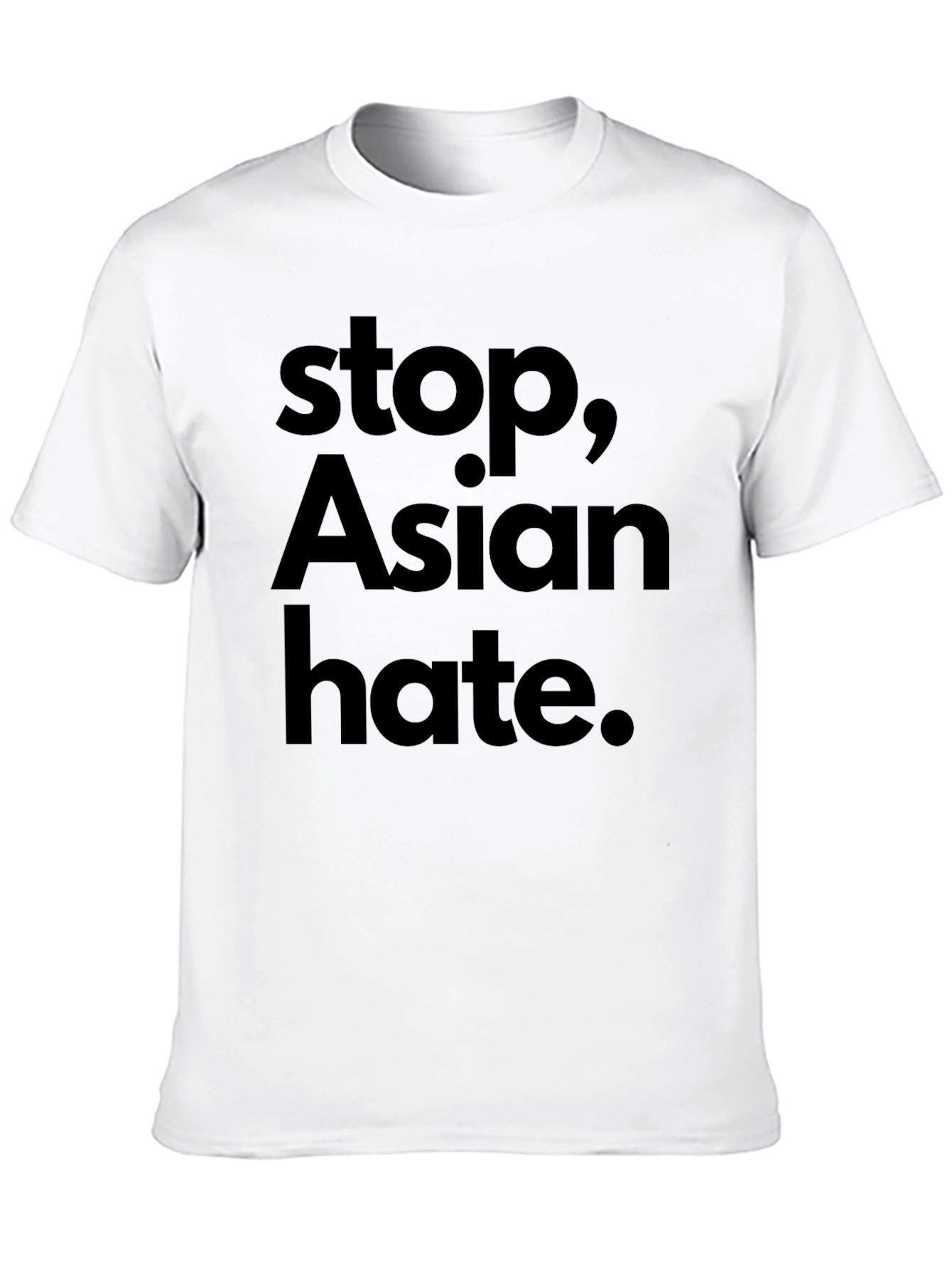 Stop Asian Hate T-Shirt - Black Activism Tee