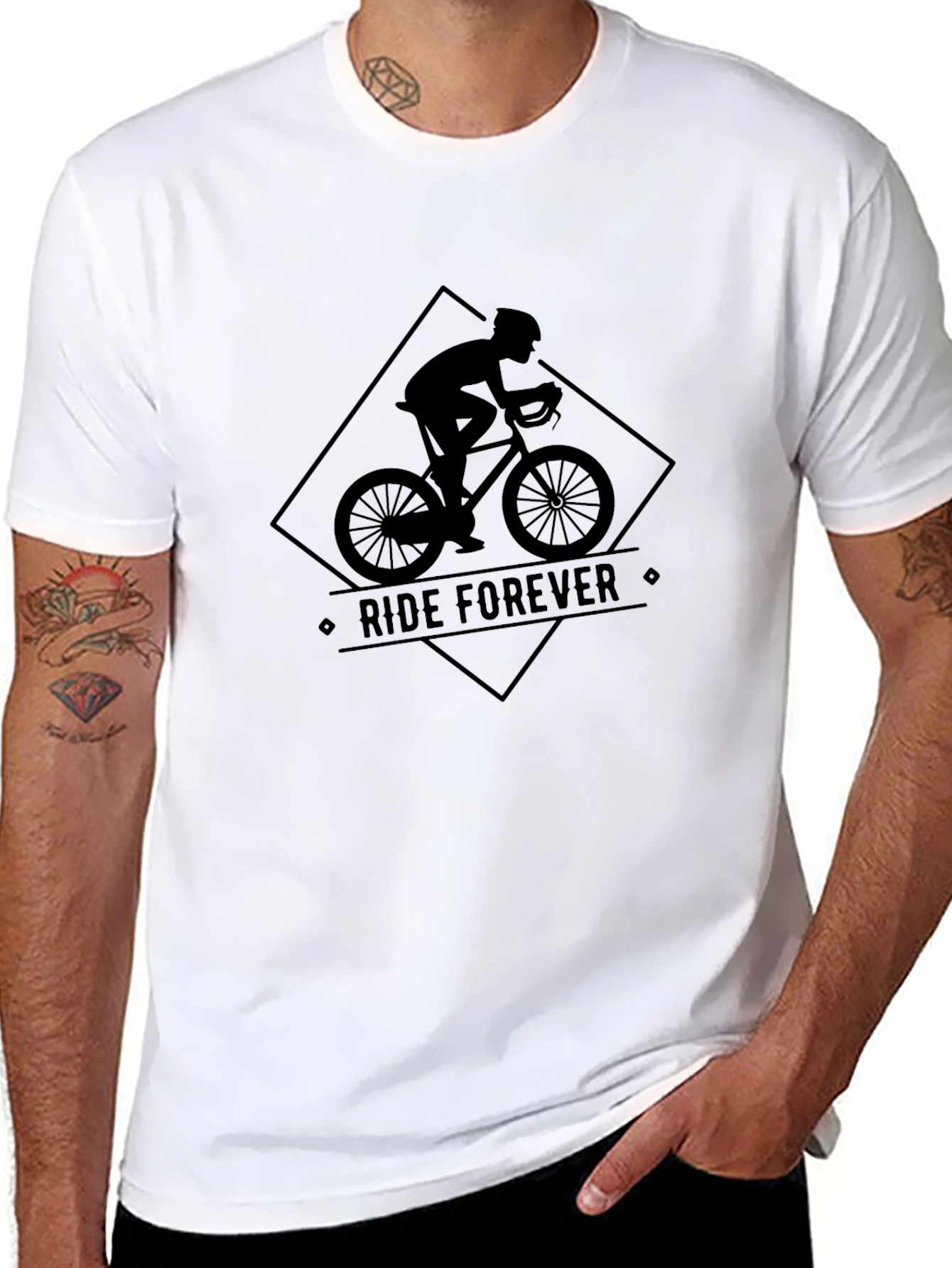 Ride Forever Graphic Tee - Black