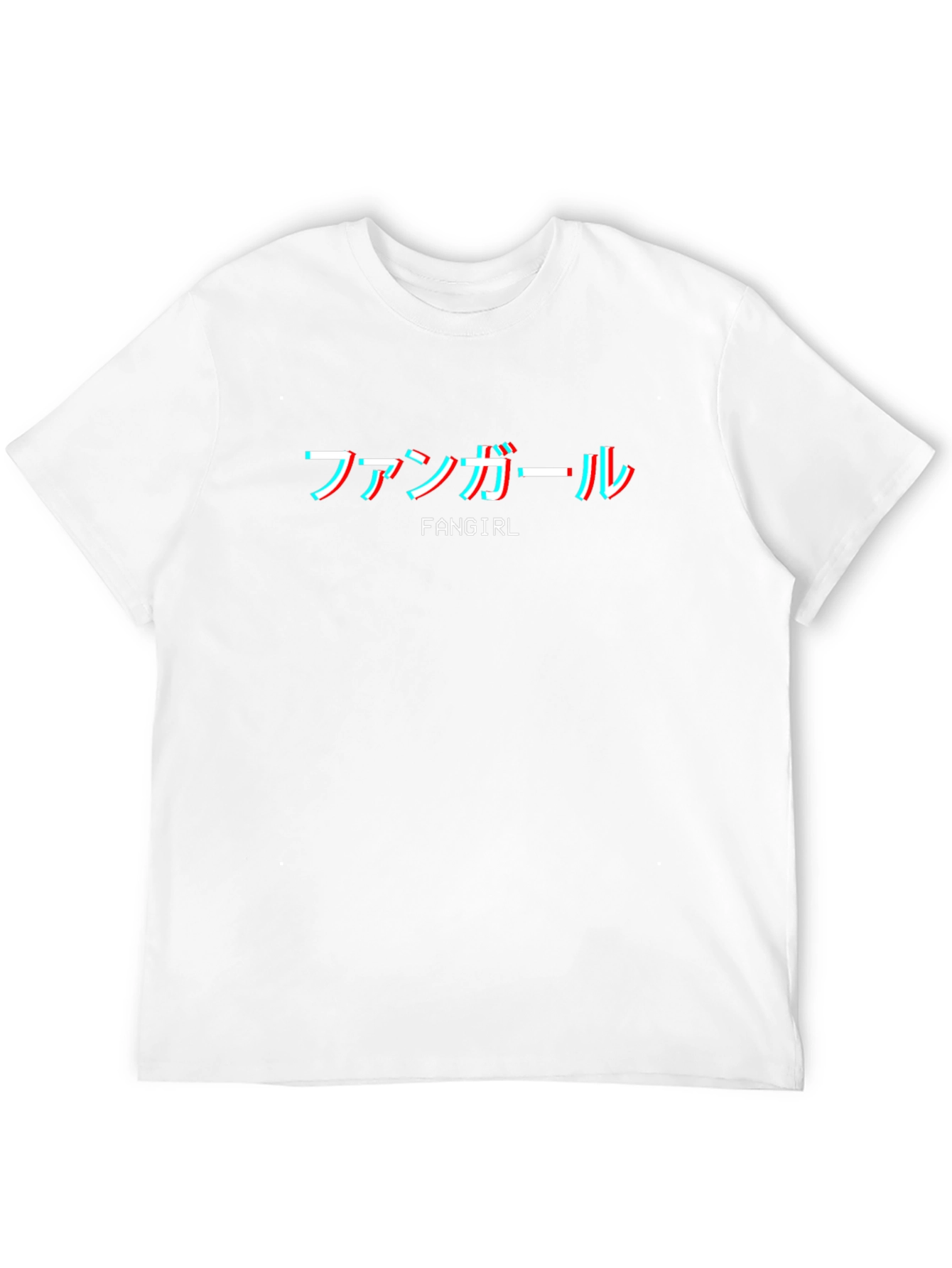 Fangirl Glitch Tee - Black Graphic T-Shirt