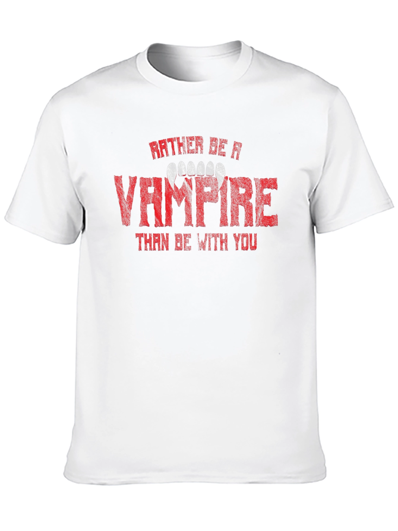 Rather Be A Vampire Tee - Halloween T-Shirt