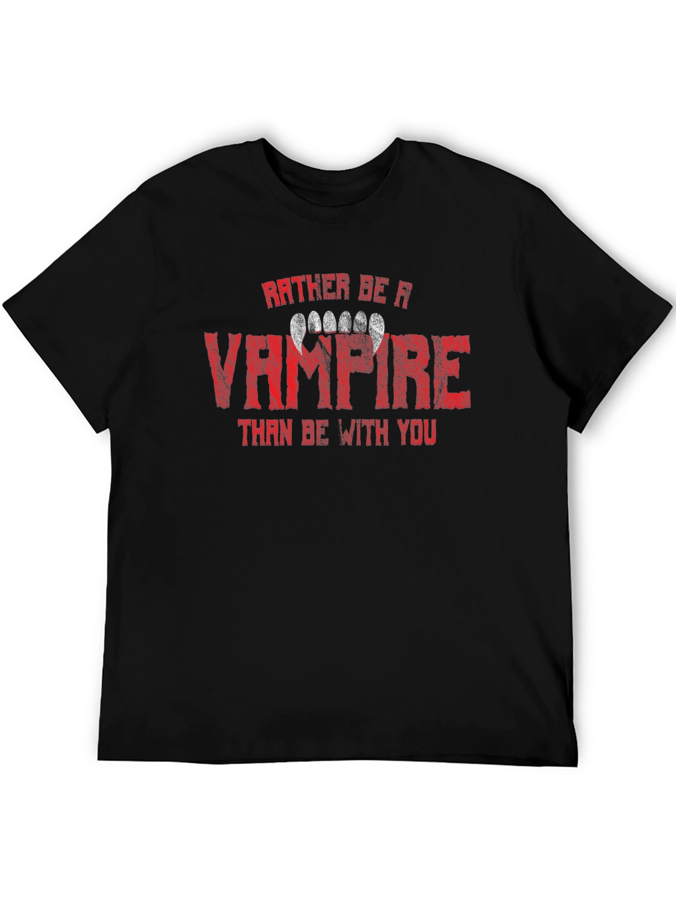 Rather Be A Vampire Tee - Halloween T-Shirt