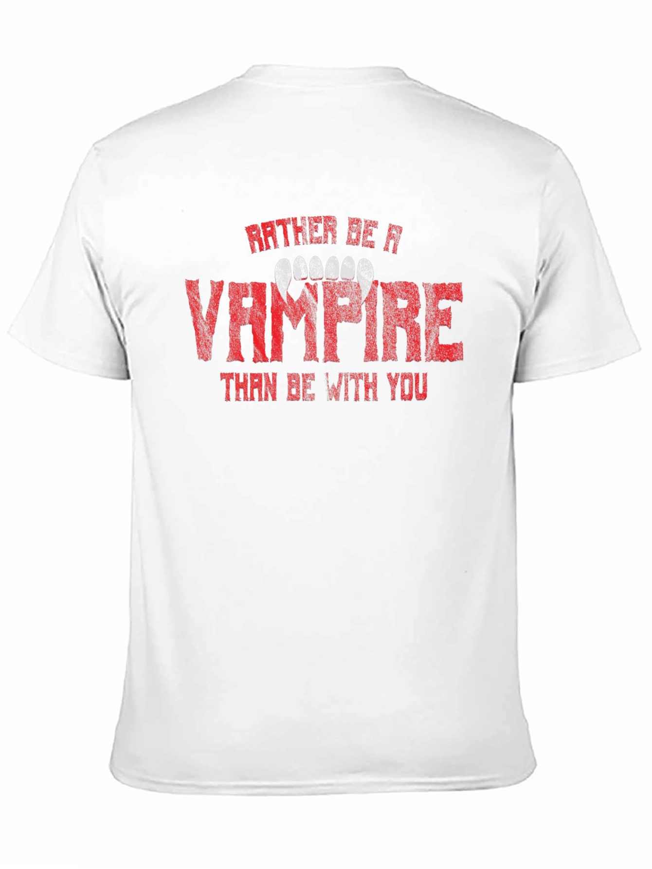 Rather Be A Vampire Tee - Halloween T-Shirt