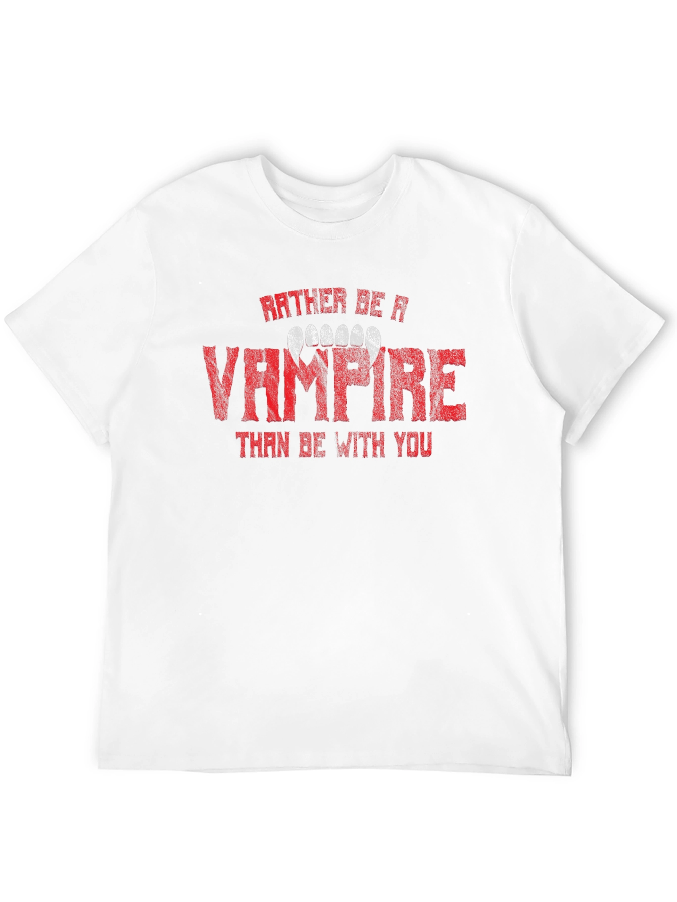 Rather Be A Vampire Tee - Halloween T-Shirt