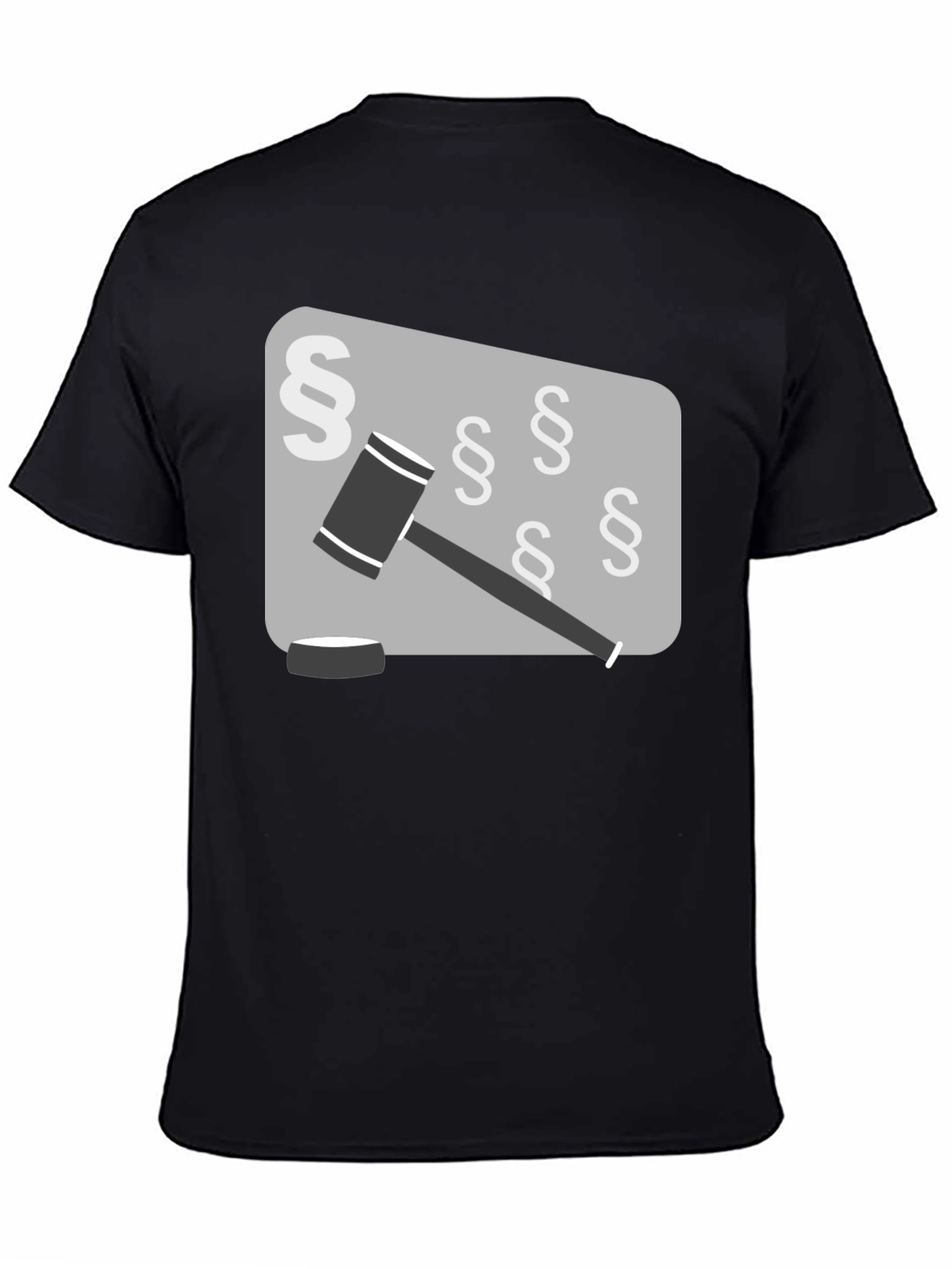 Law & Order T-Shirt: Gavel and Paragraphs