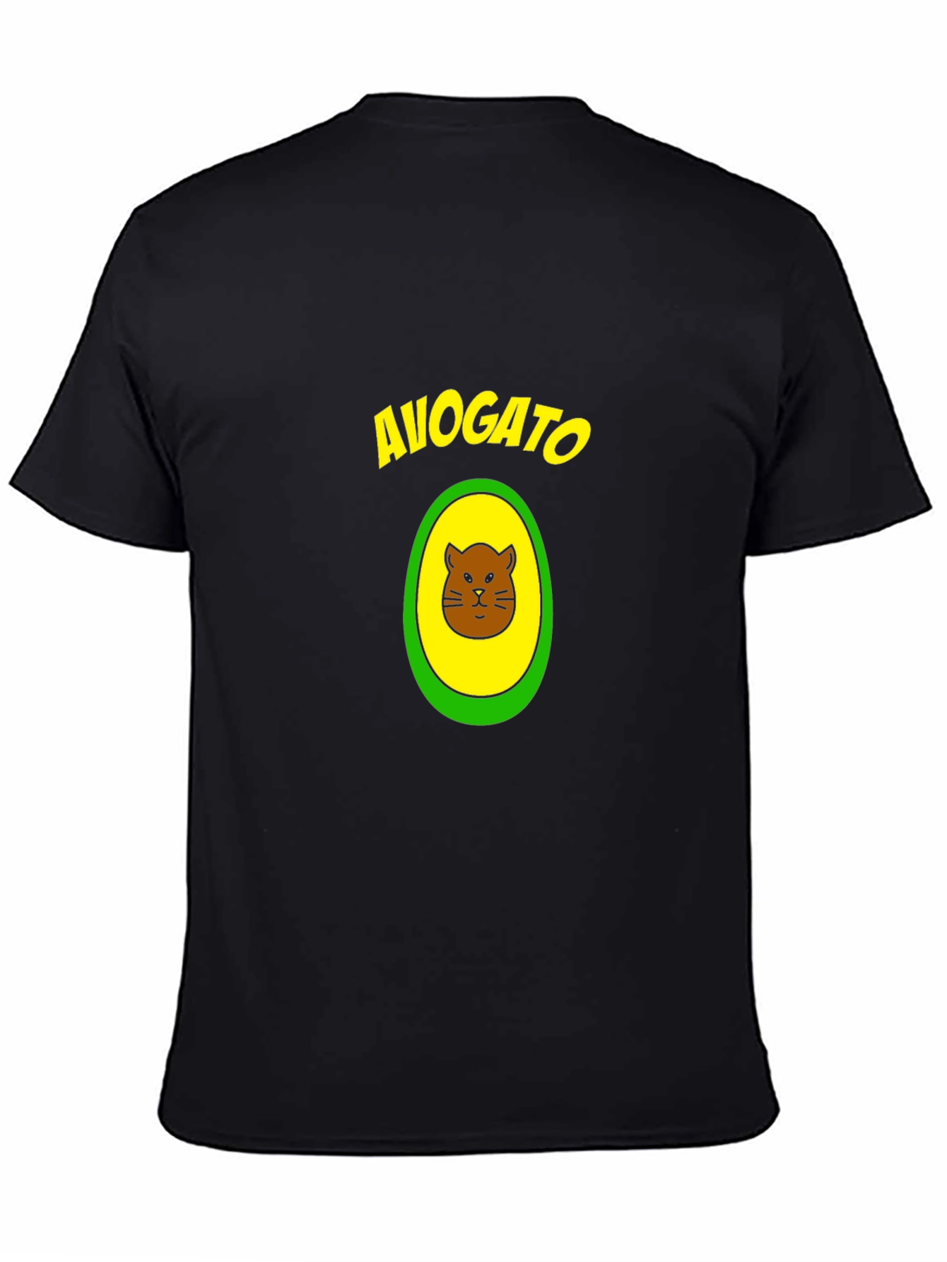 Avogato T-Shirt - Funny Avocado Cat Graphic Tee
