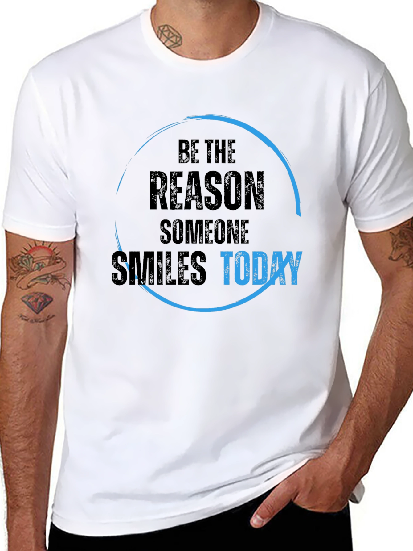 Be The Reason T-Shirt - Inspirational Graphic Tee