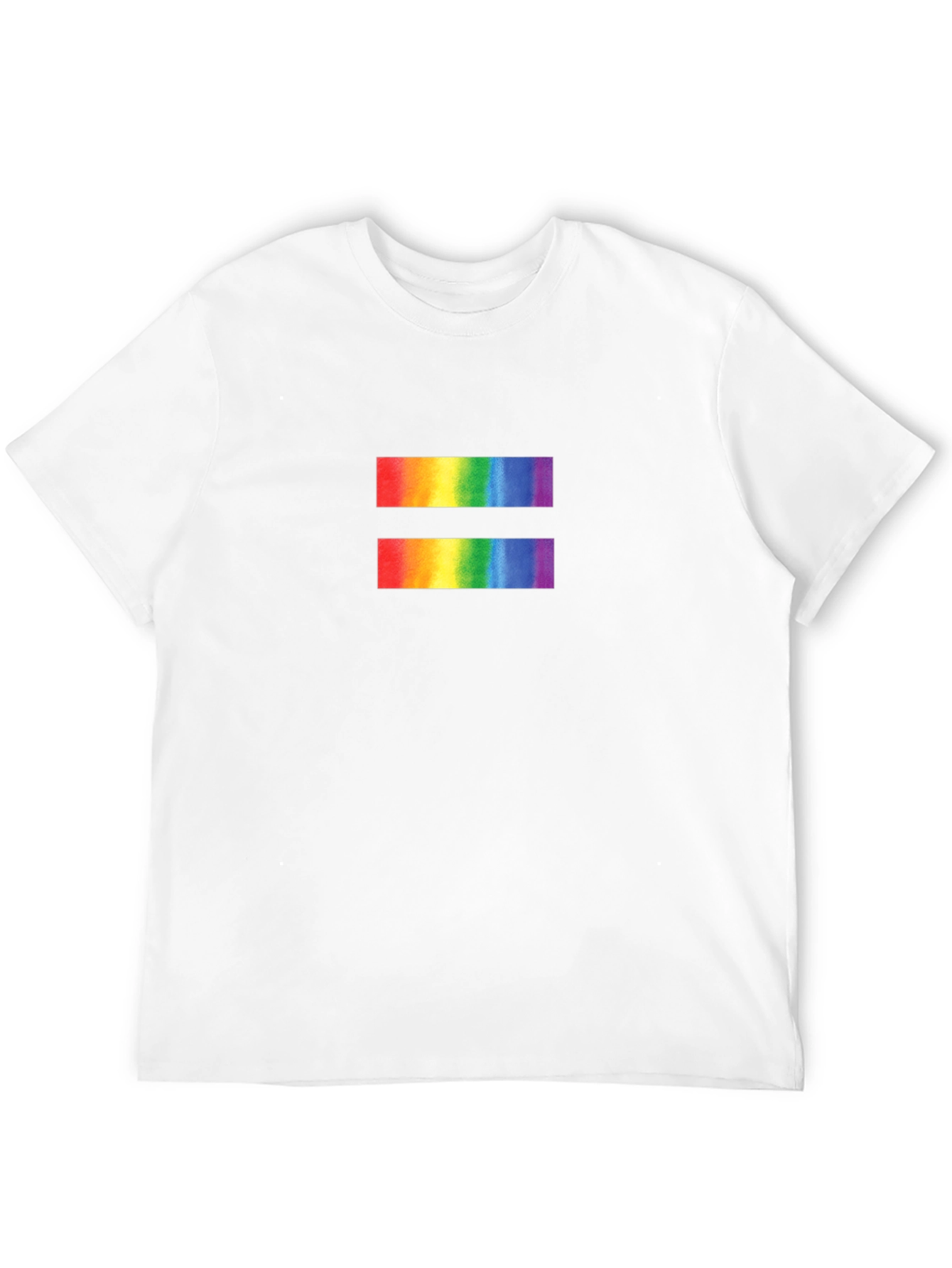 Equality Rainbow Symbol Black T-Shirt