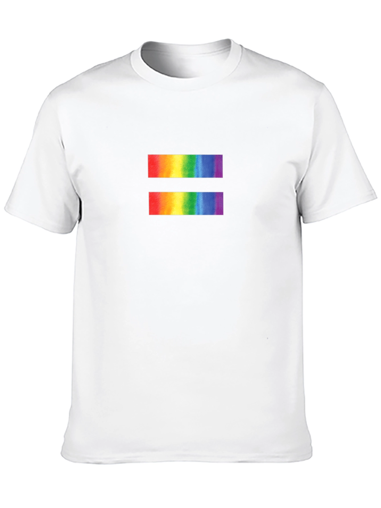 Equality Rainbow Symbol Black T-Shirt